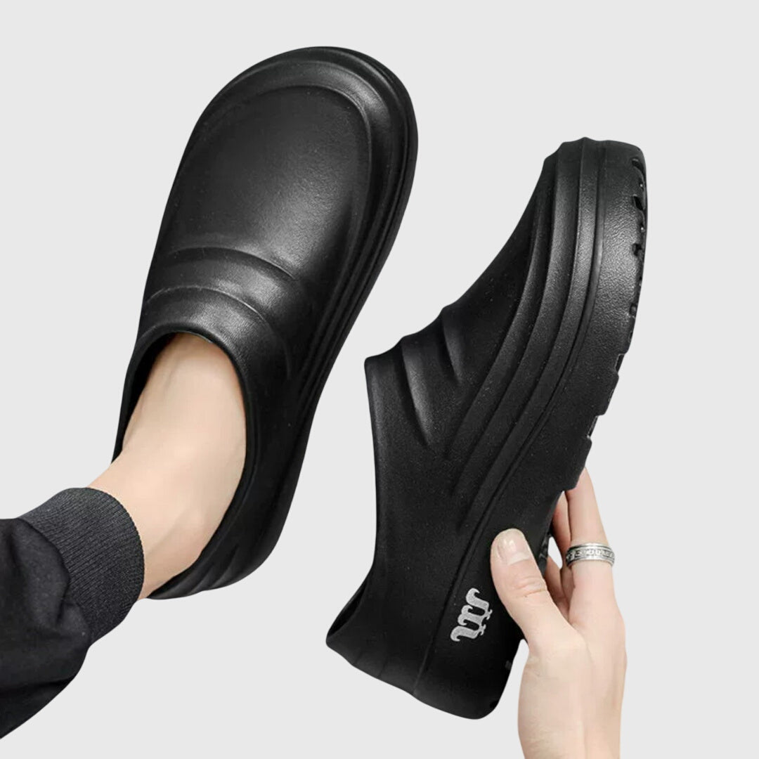Genesis – Rubber Slip On Wedge Clogs