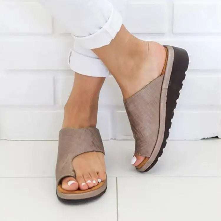 Mariana – Platform Wedge Slide Sandals