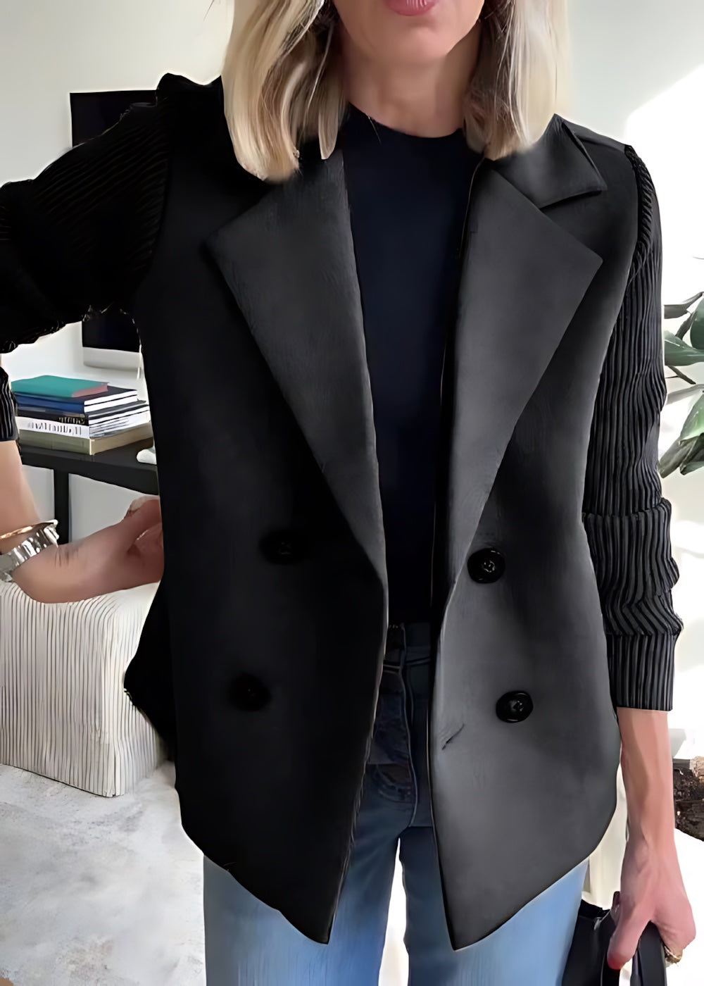 Camille – Double Breasted Tailored Blazer