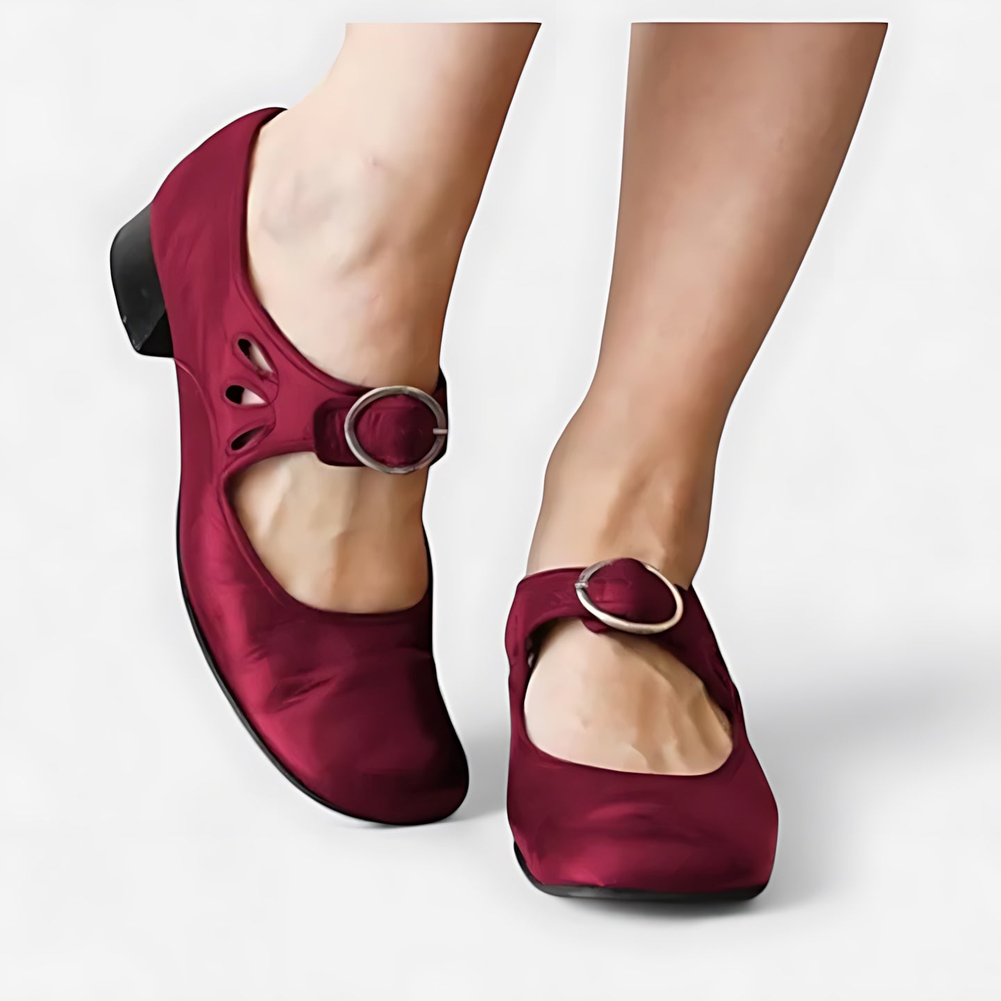 Catalina – Leather Mary Jane Flats