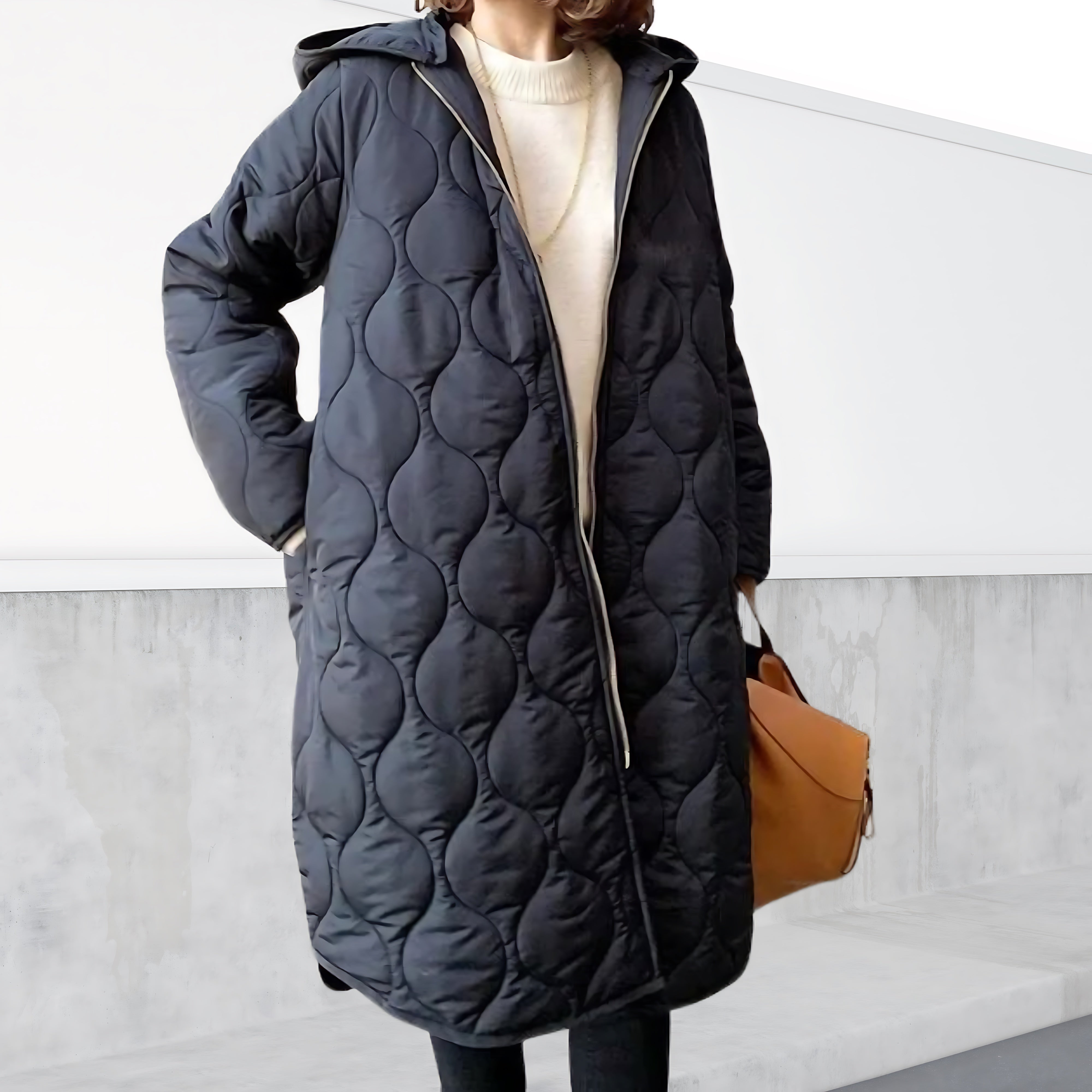 Catalina – Oversized Quilted Longline Parka