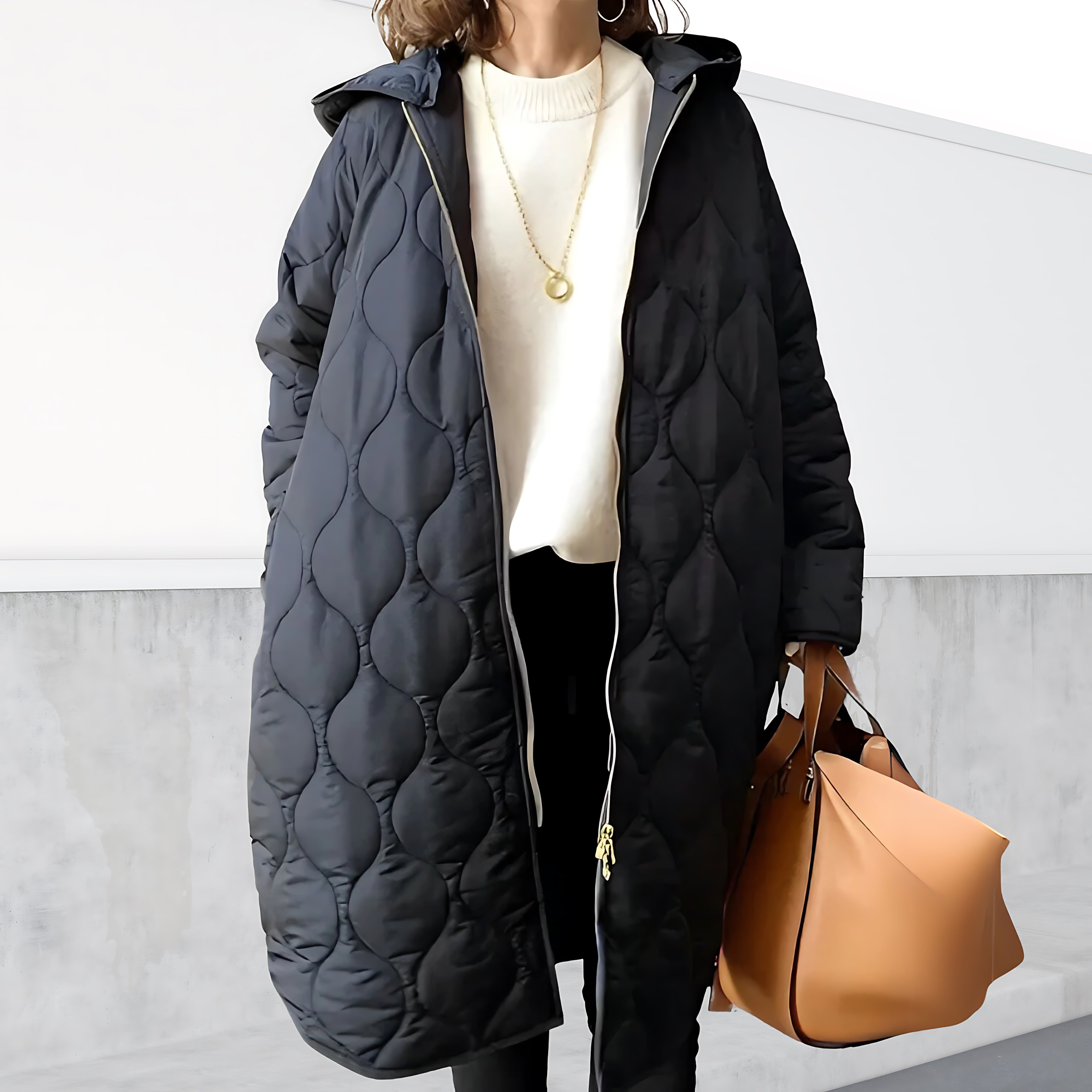 Catalina – Oversized Quilted Longline Parka