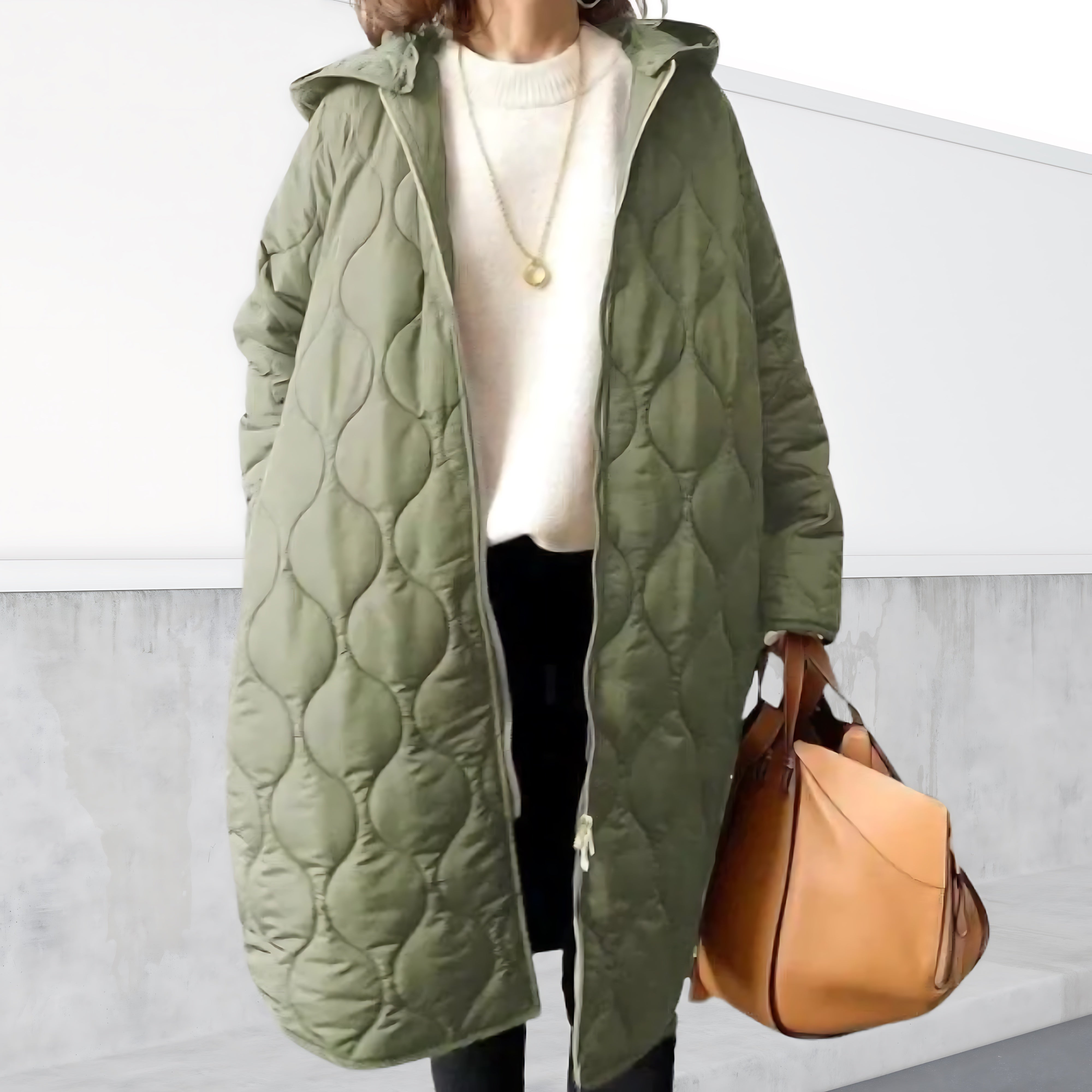 Catalina – Oversized Quilted Longline Parka