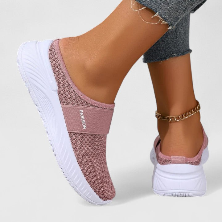 Eliza – Mesh Closed Toe Sneaker Mules