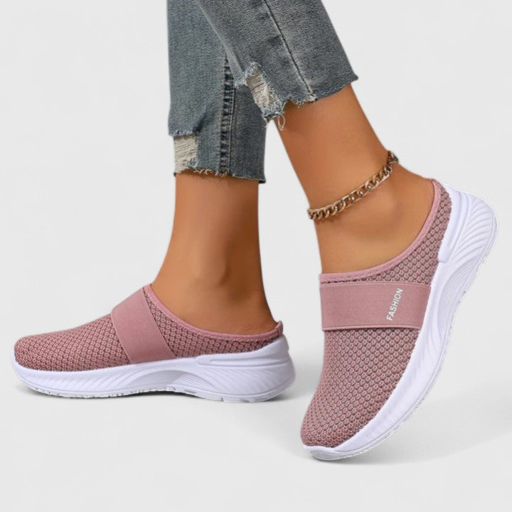 Eliza – Mesh Closed Toe Sneaker Mules