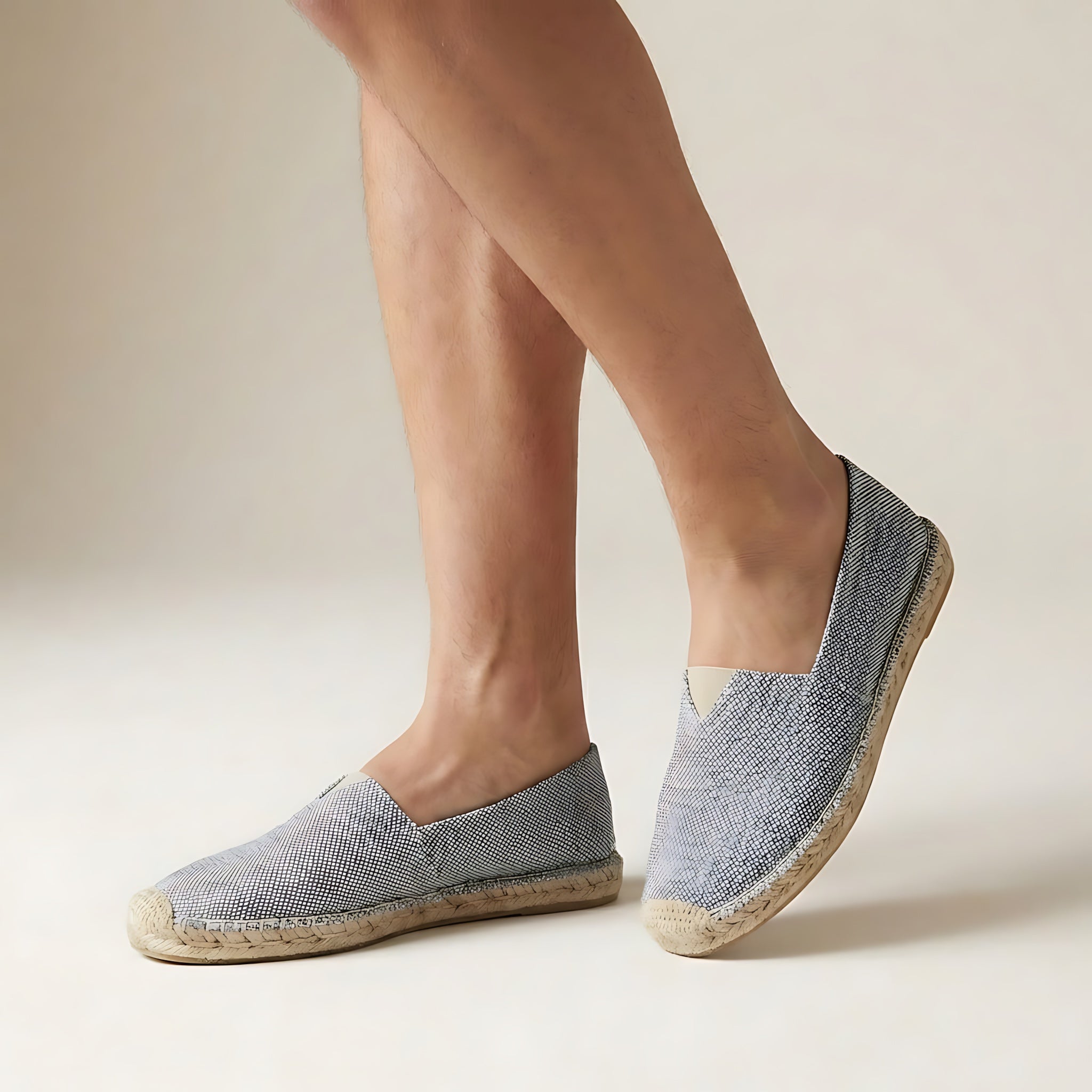 Cecilia – Knit Slip On Espadrille Flats
