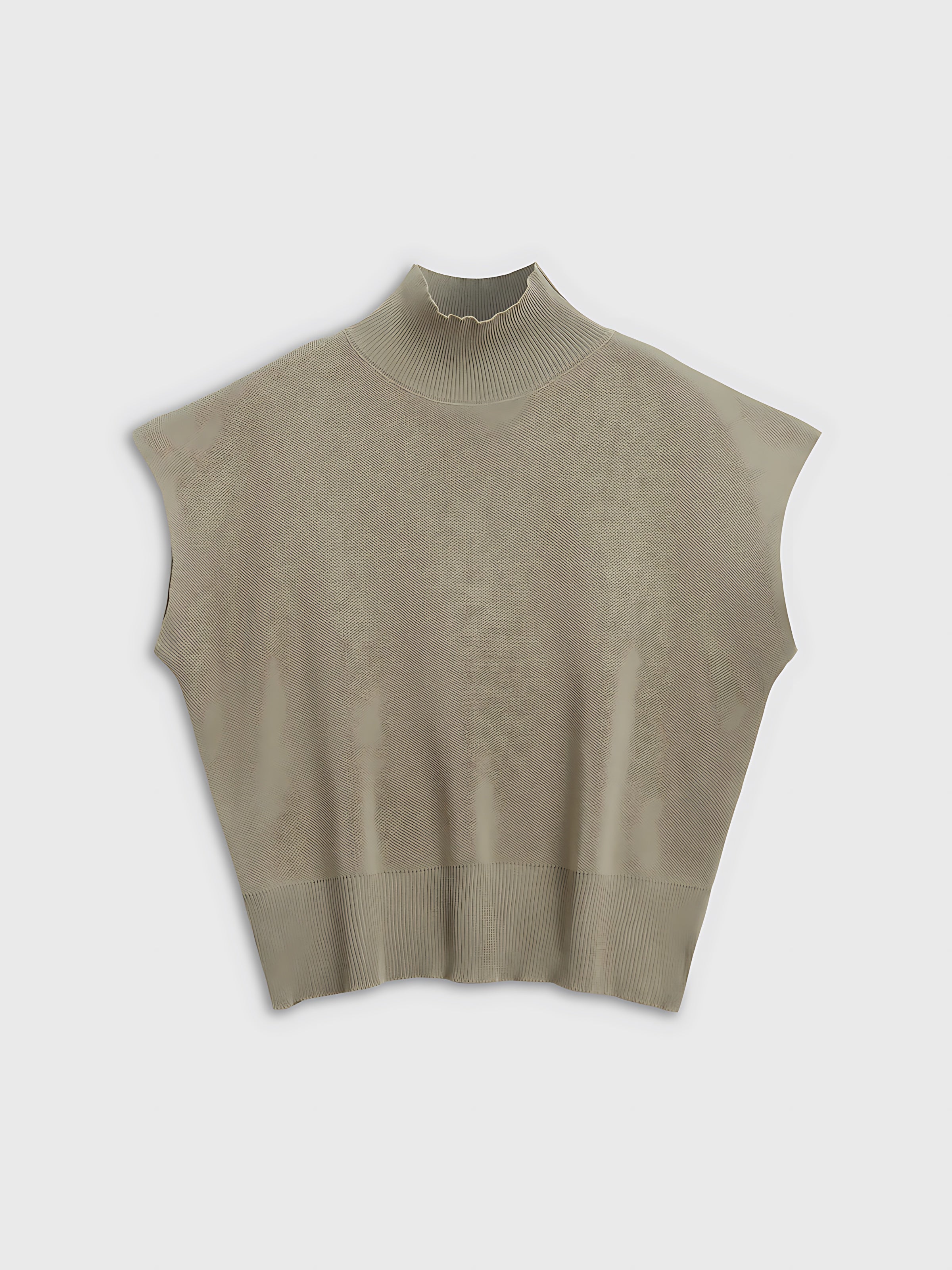 Charlie – Mock Neck Knit Top