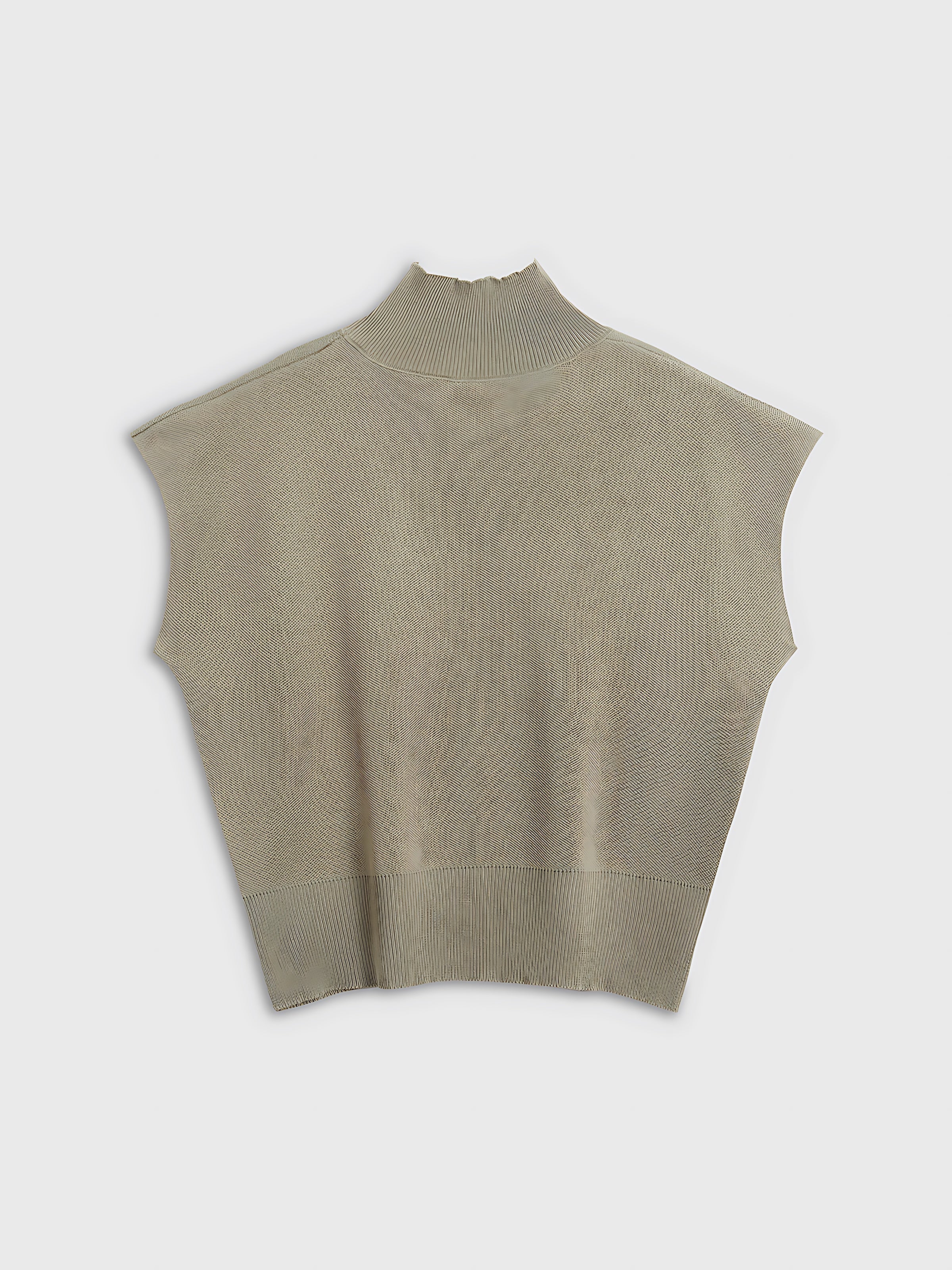 Charlie – Mock Neck Knit Top