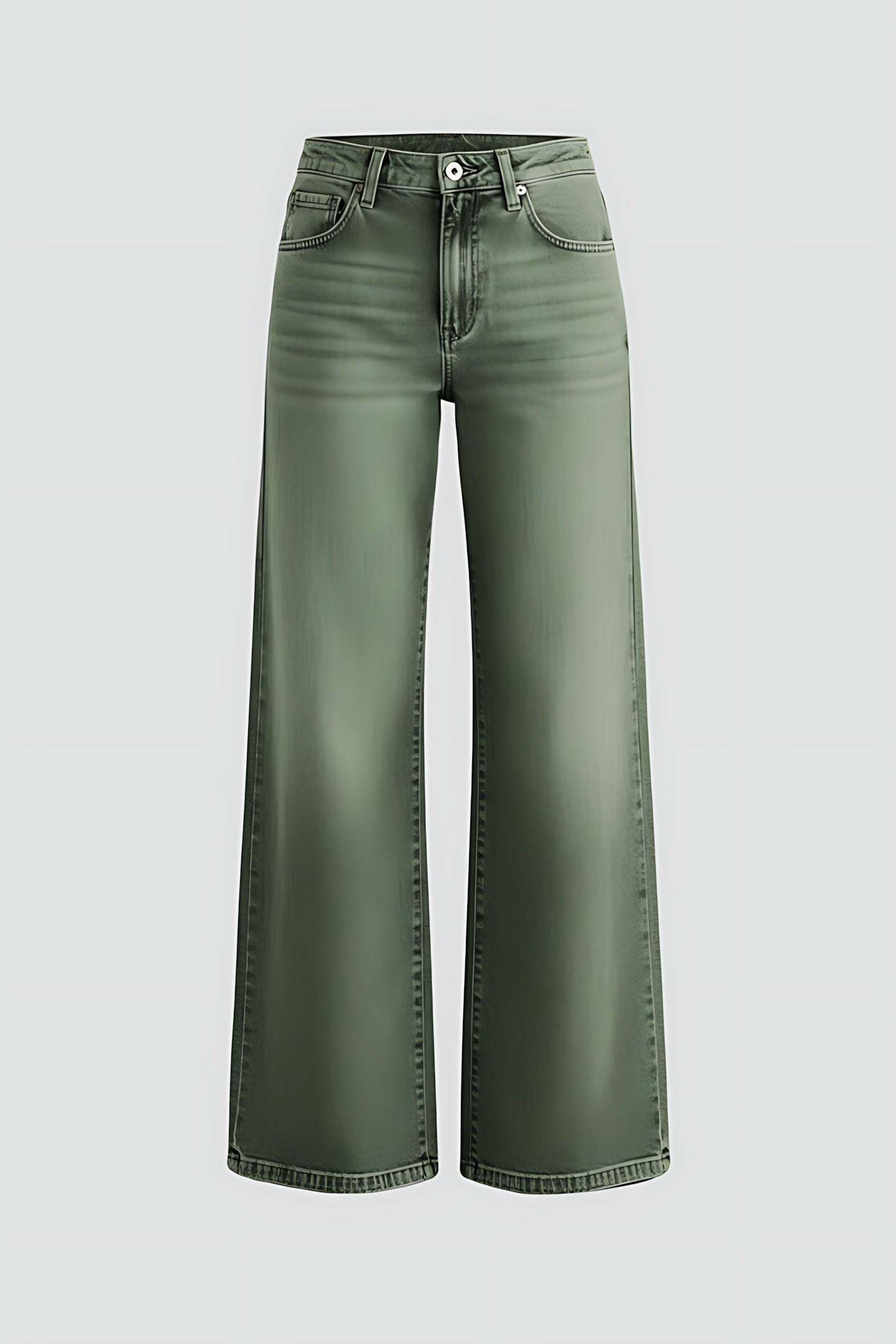 Charlotte – High Waist Cropped Wide Leg Jeans