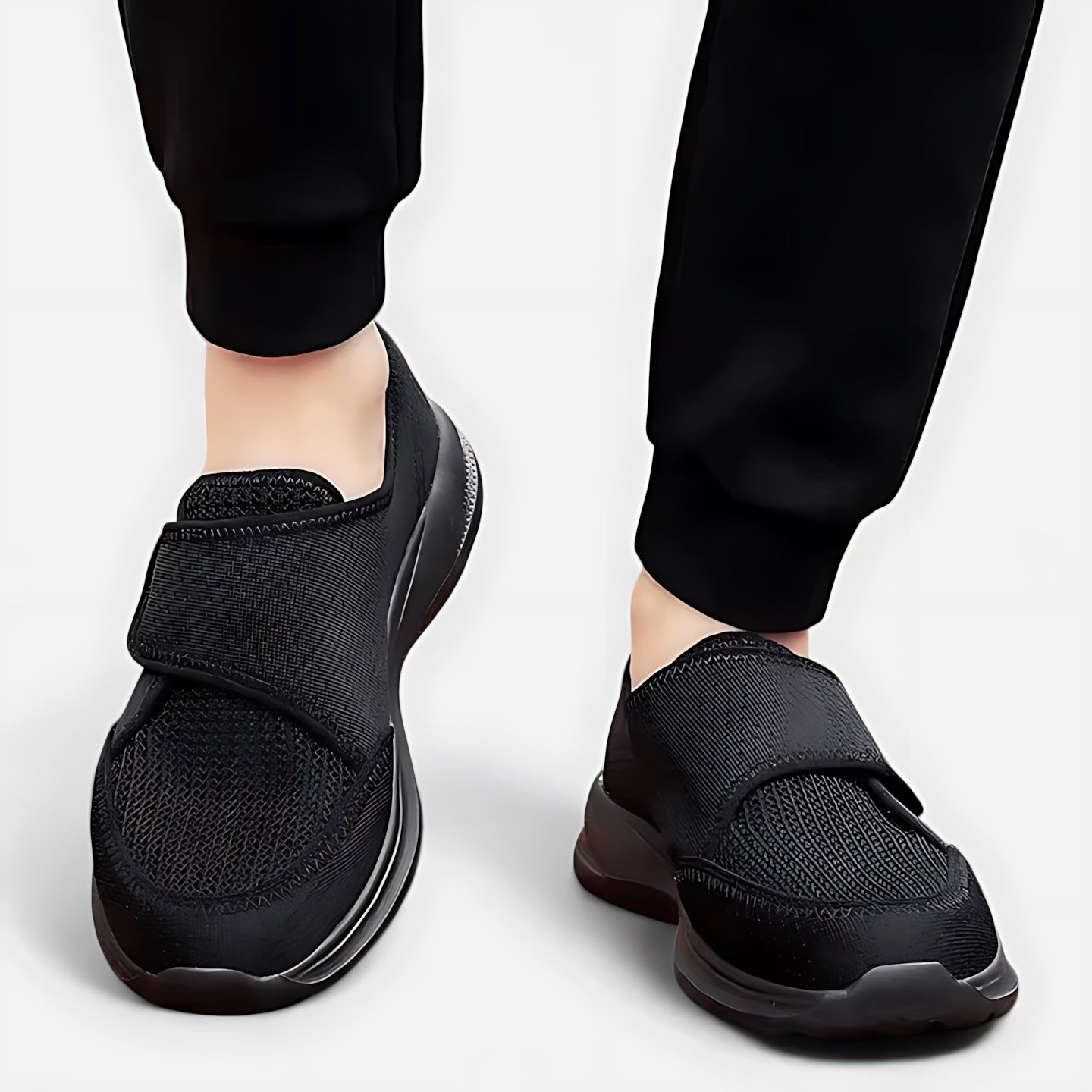 Claudia – Adjustable Strap Slip On Walking Sneakers