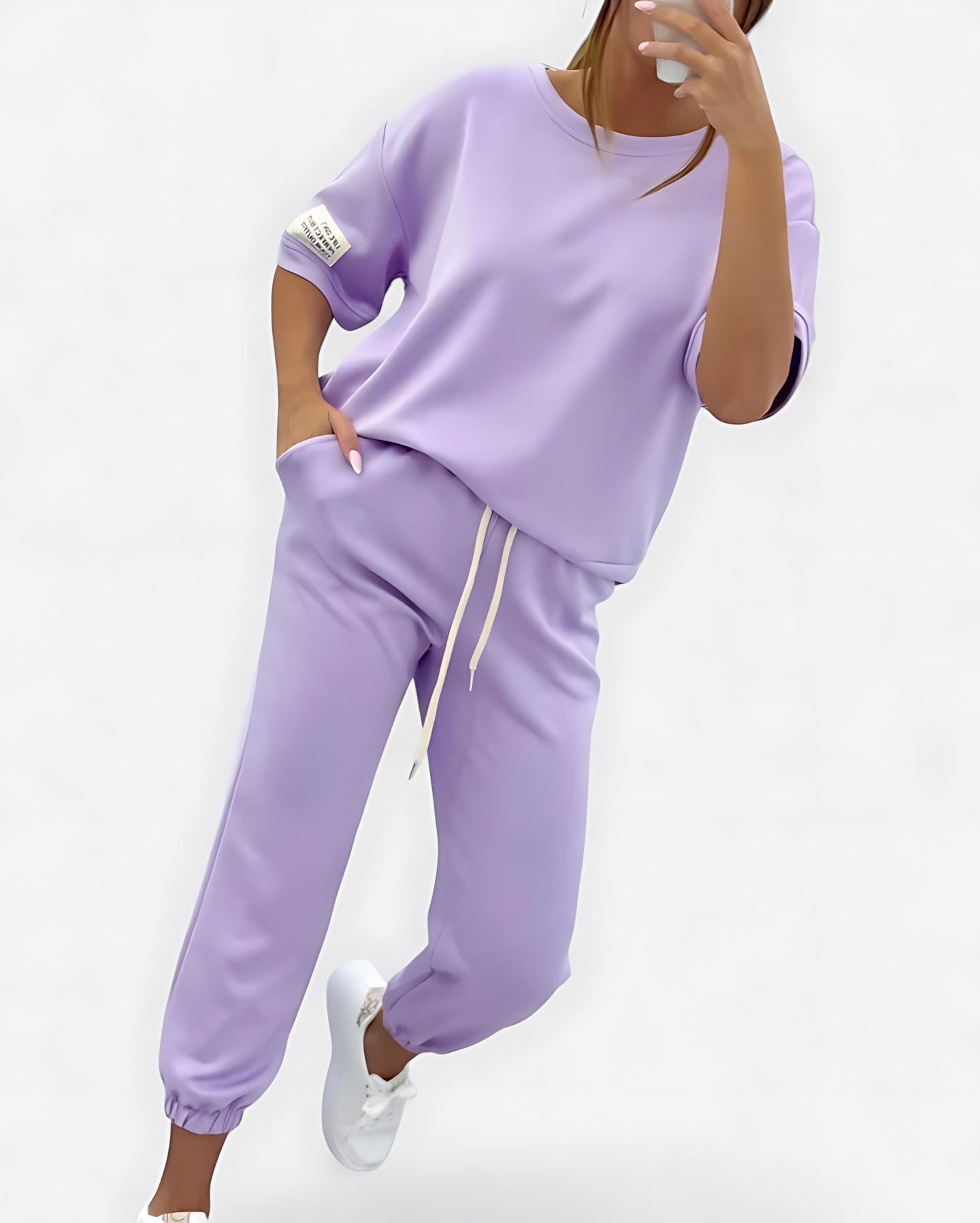 Cora – Sweatshirt And Joggers Matching Lounge Set
