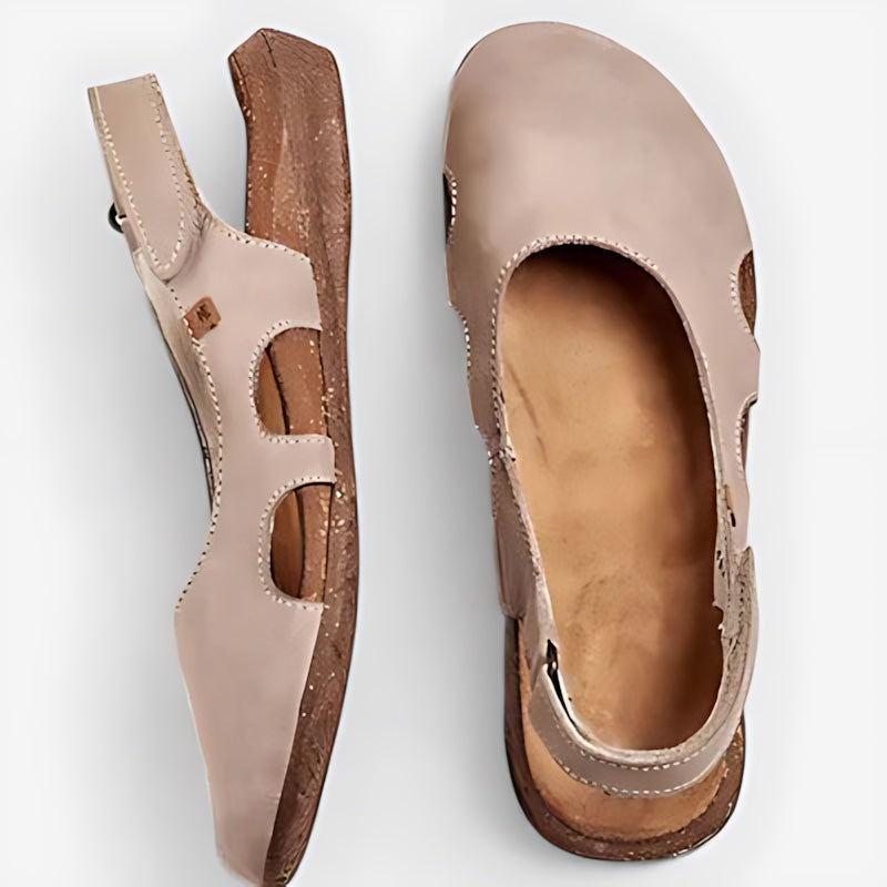 Eden – Cutout Slingback Wedge Sandals