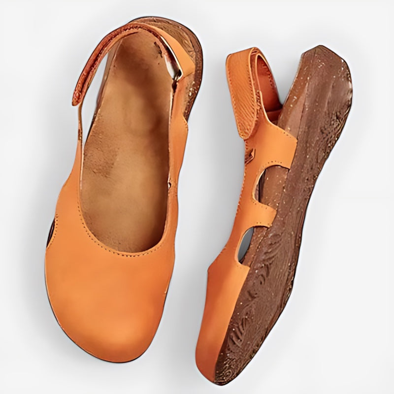 Eden – Cutout Slingback Wedge Sandals