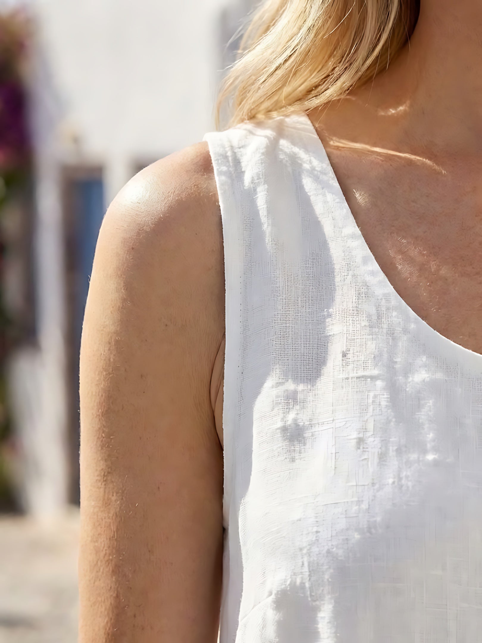 Eden – Scoop Neck Relaxed Fit Summer Maxi Dress