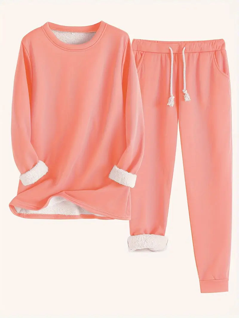 Kennedy – Knit Sweater And Pants Lounge Set