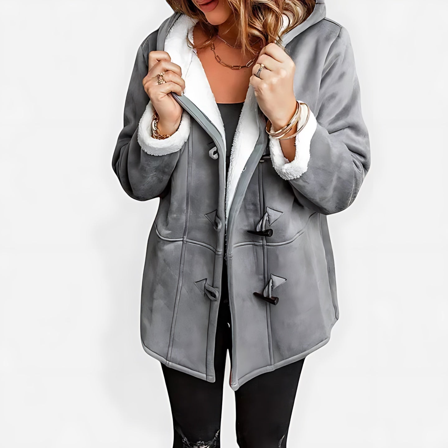 Eleanor – Toggle Button Duffle Coat