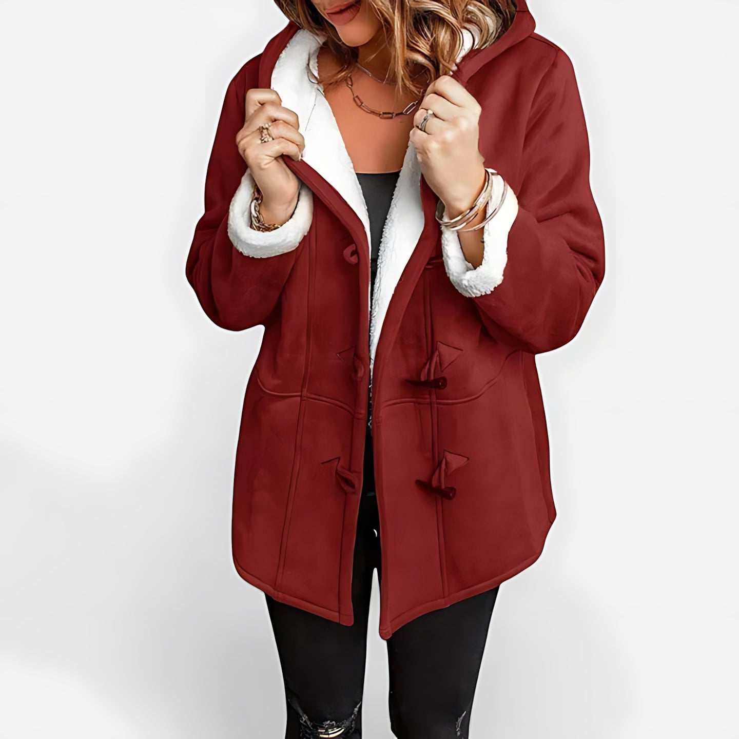 Eleanor – Toggle Button Duffle Coat