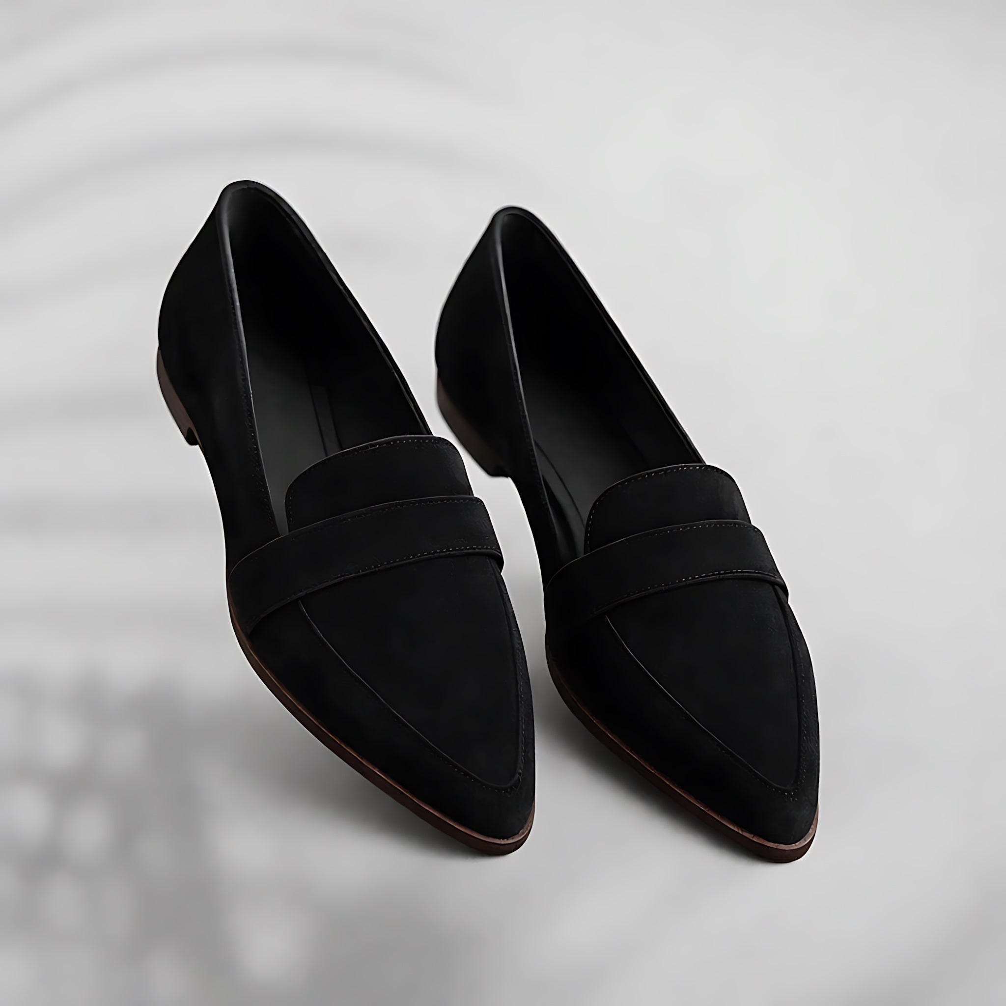 Emilia – Pointed Toe Penny Loafers