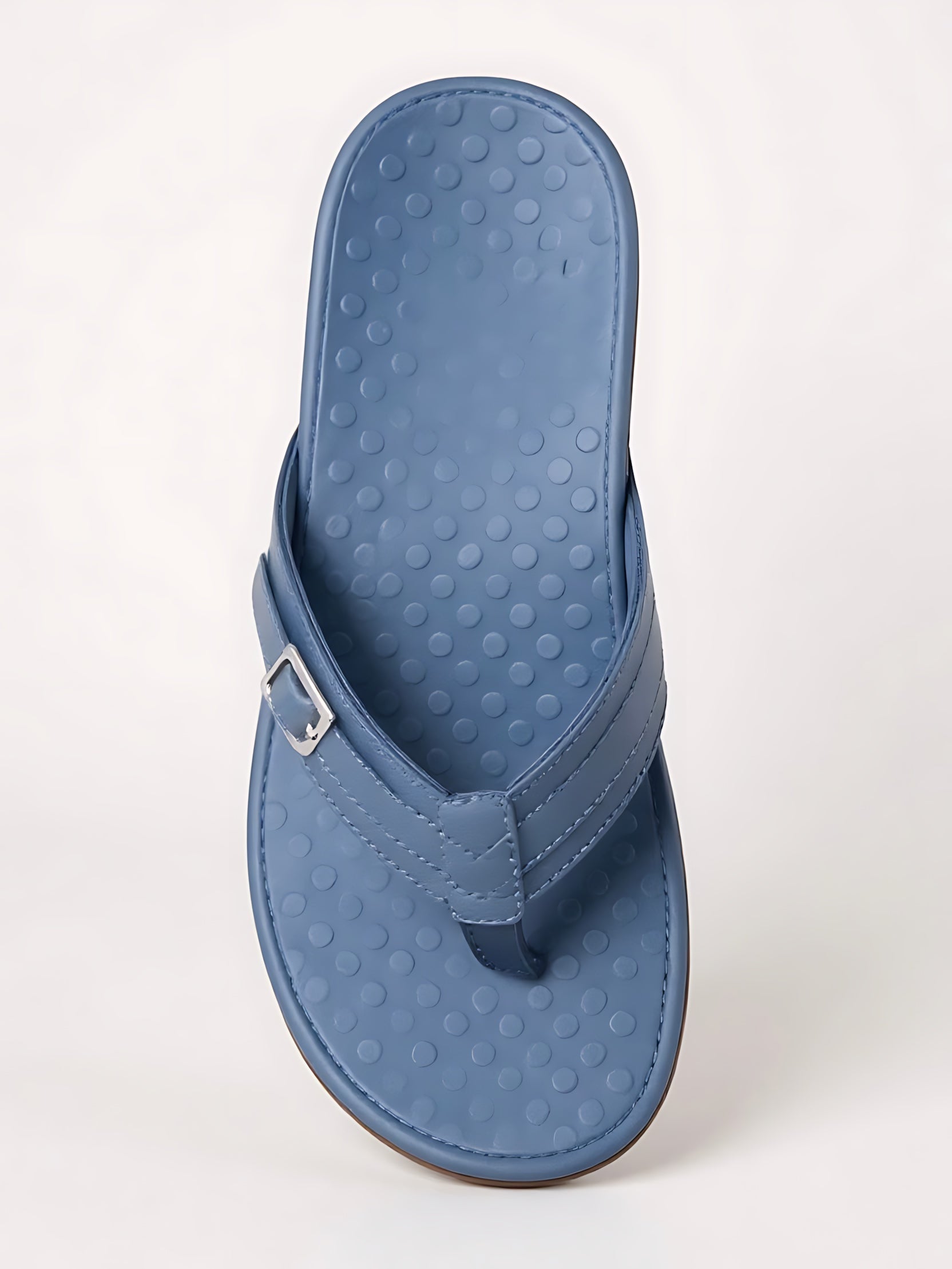 Estella – Denim Platform Thong Sandals