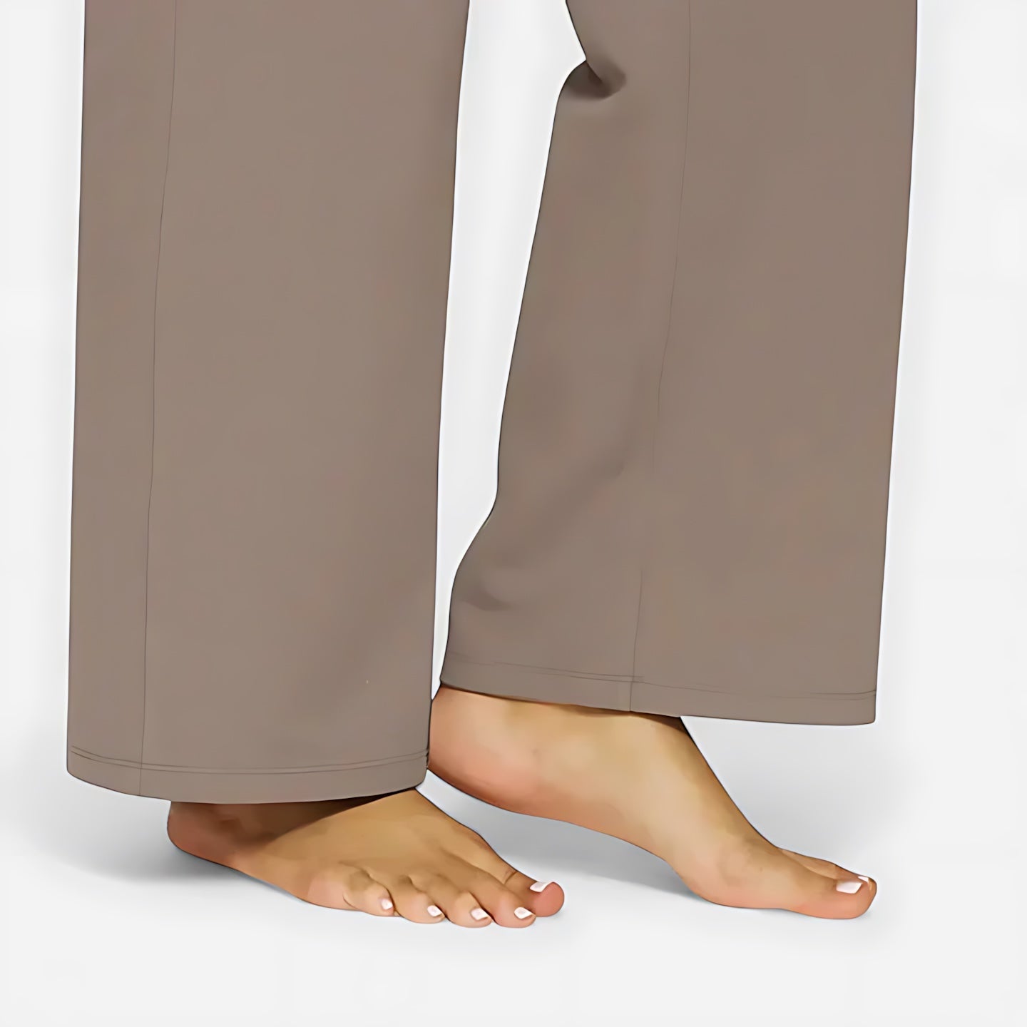 Evangeline – Crossover Waist Wide Leg Lounge Pants