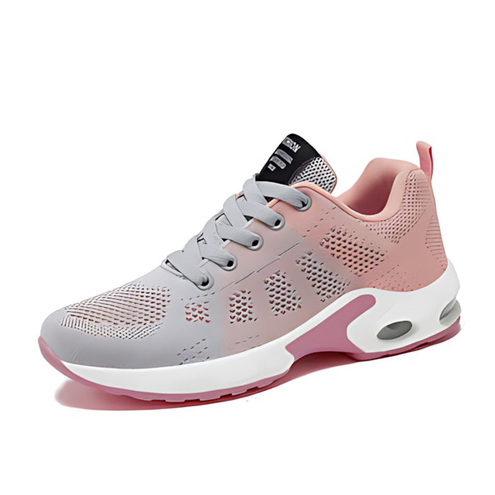 Evangeline – Mesh Lace Up Running Sneakers