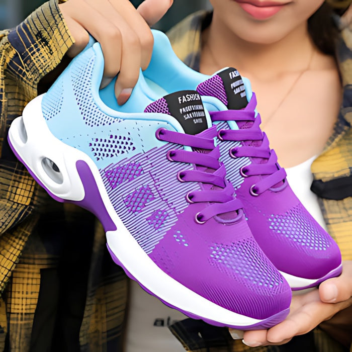 Evangeline – Mesh Lace Up Running Sneakers