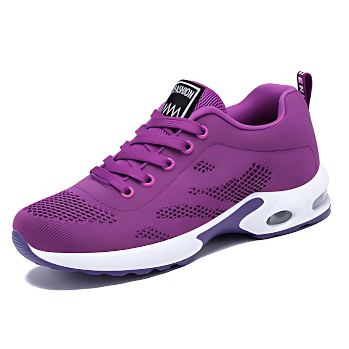 Evangeline – Mesh Lace Up Running Sneakers