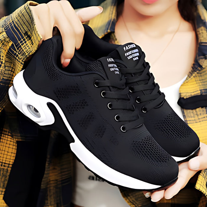 Evangeline – Mesh Lace Up Running Sneakers