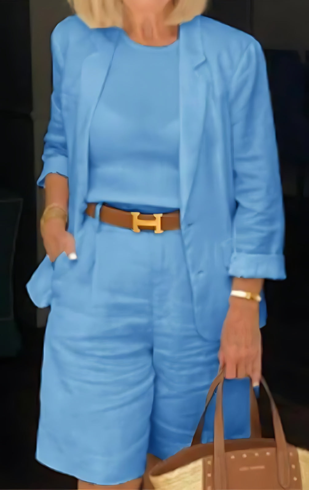 Felicity – Blazer and Bermuda Shorts Suit Set