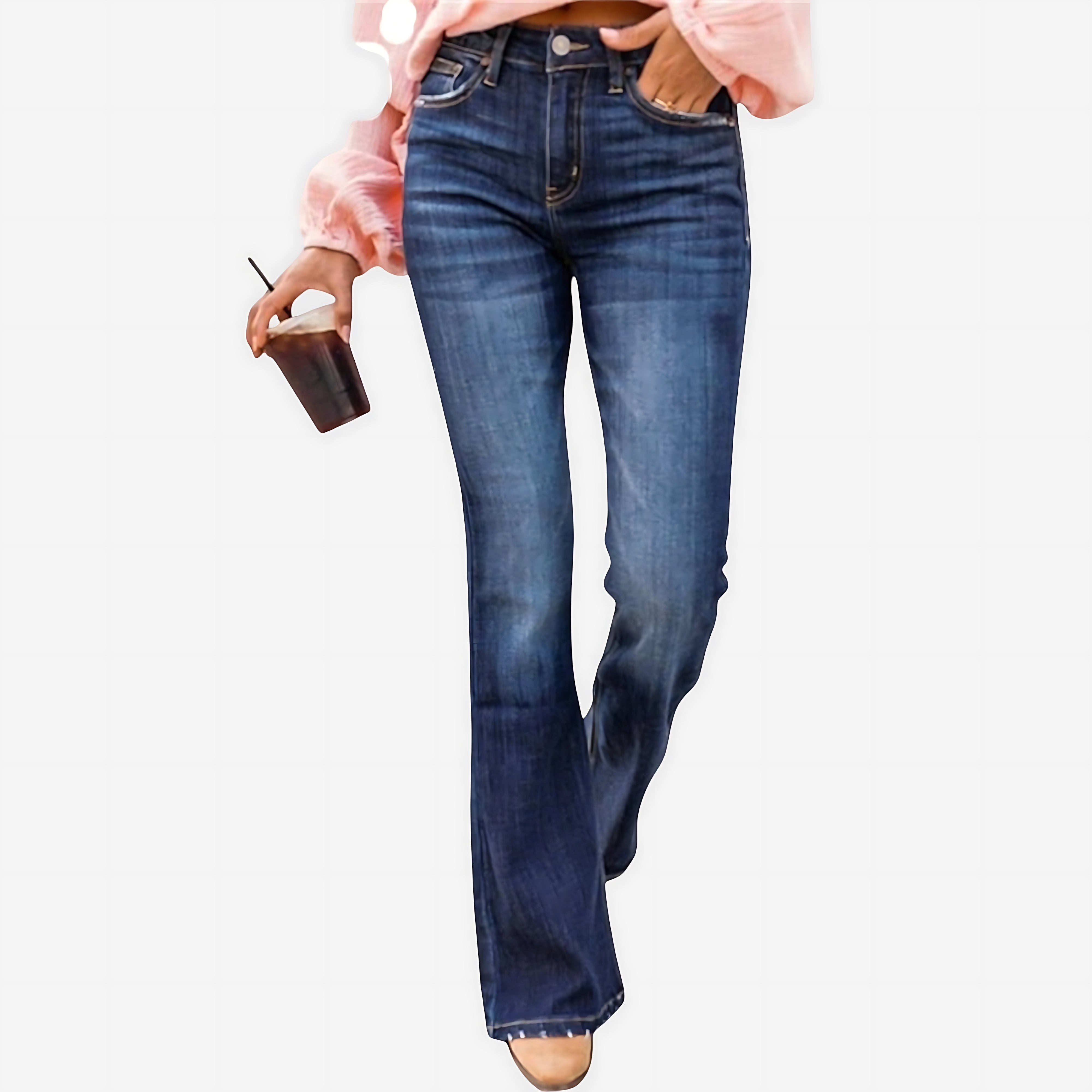 Felicity – Distressed Bootcut Jeans