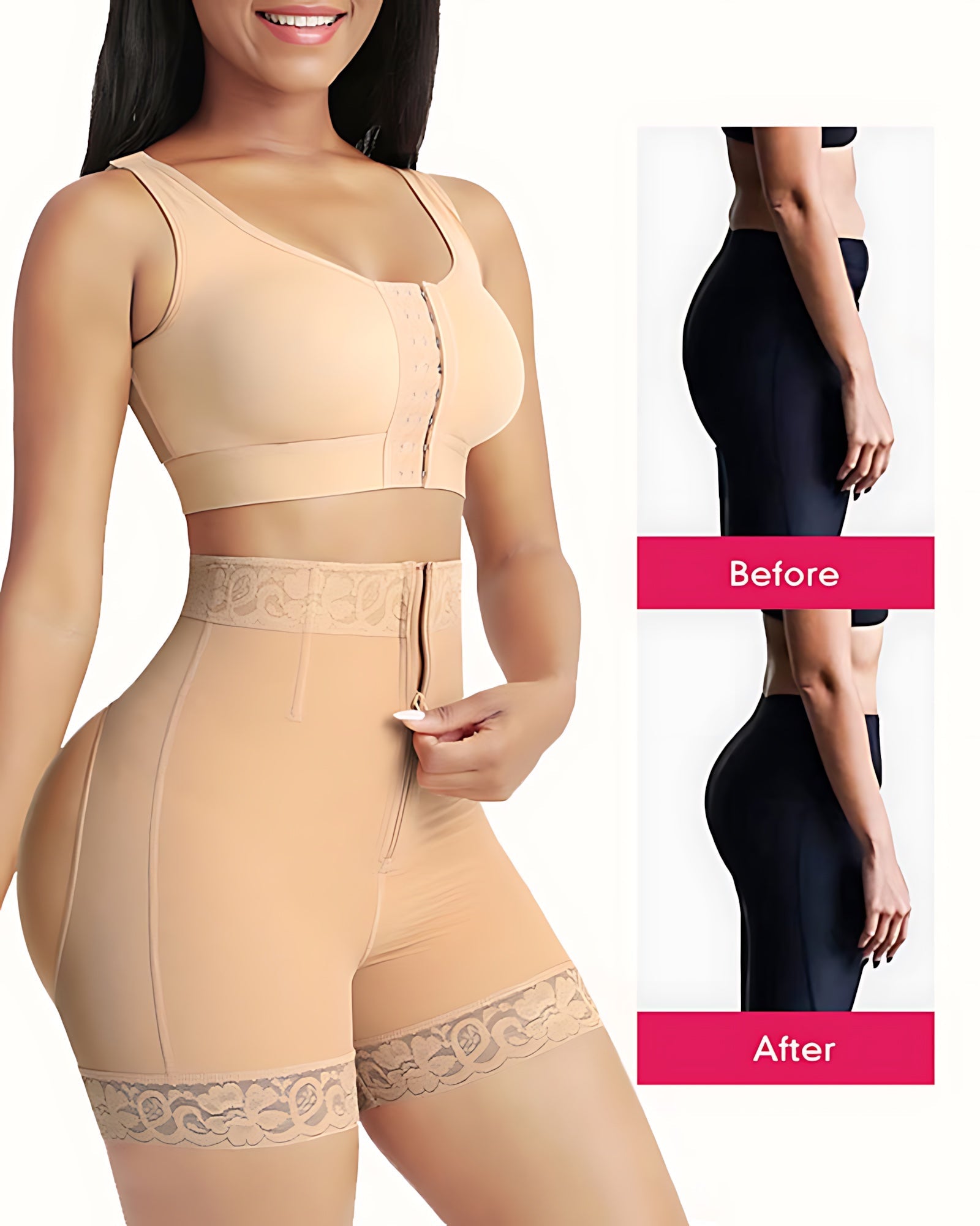 Fiona – High Waist Tummy Control Shapewear Shorts