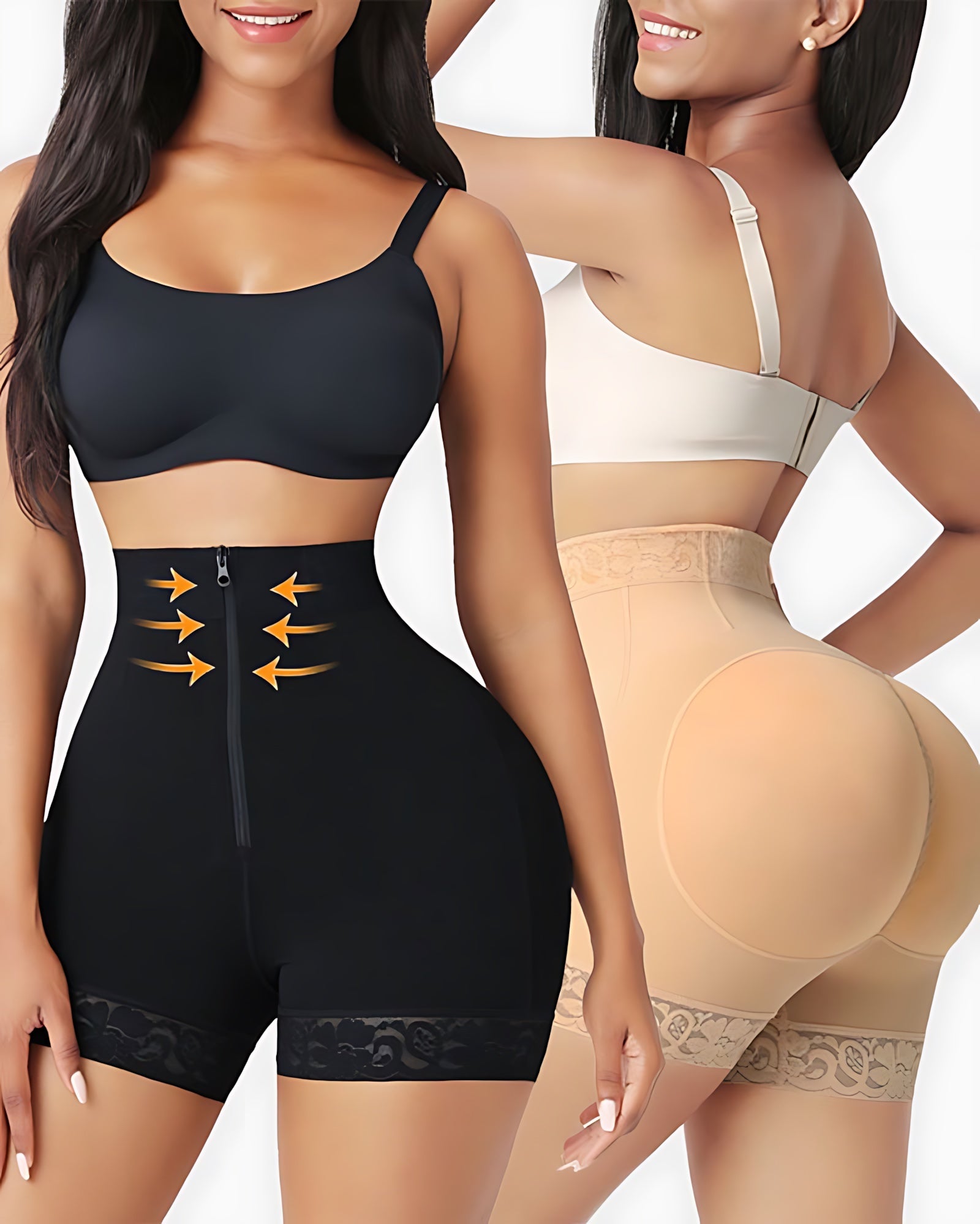Fiona – High Waist Tummy Control Shapewear Shorts