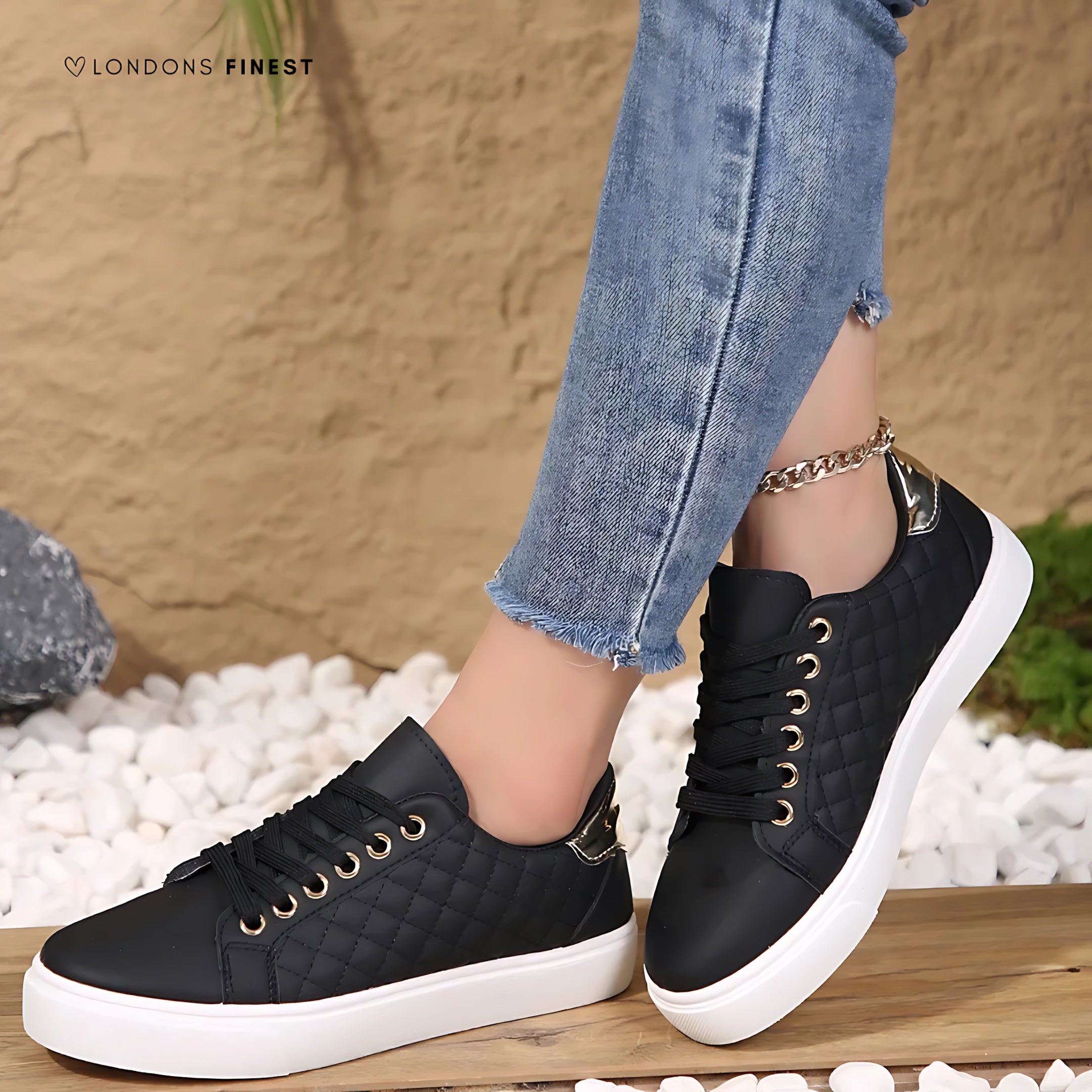 Fiona – Lace Up Low Top Sneakers