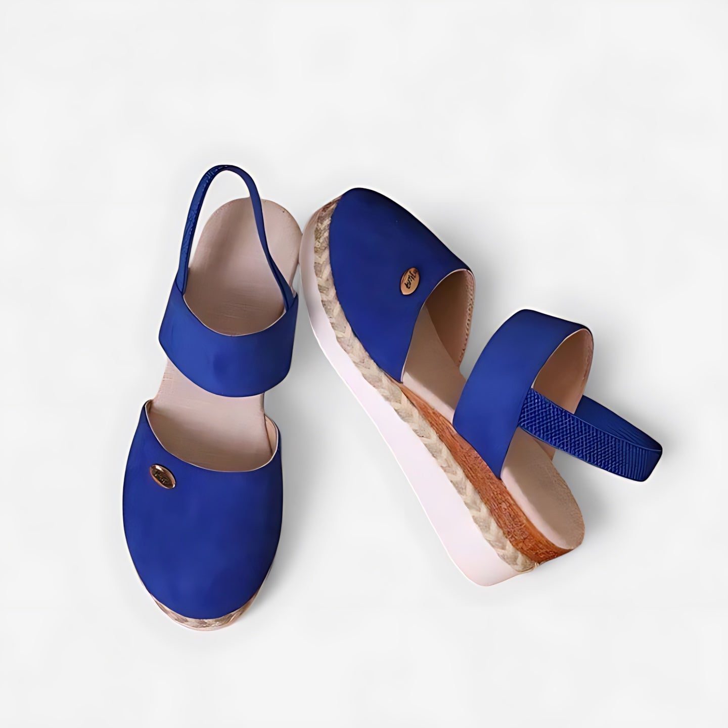 Florence – Closed Toe Slingback Espadrille Flats