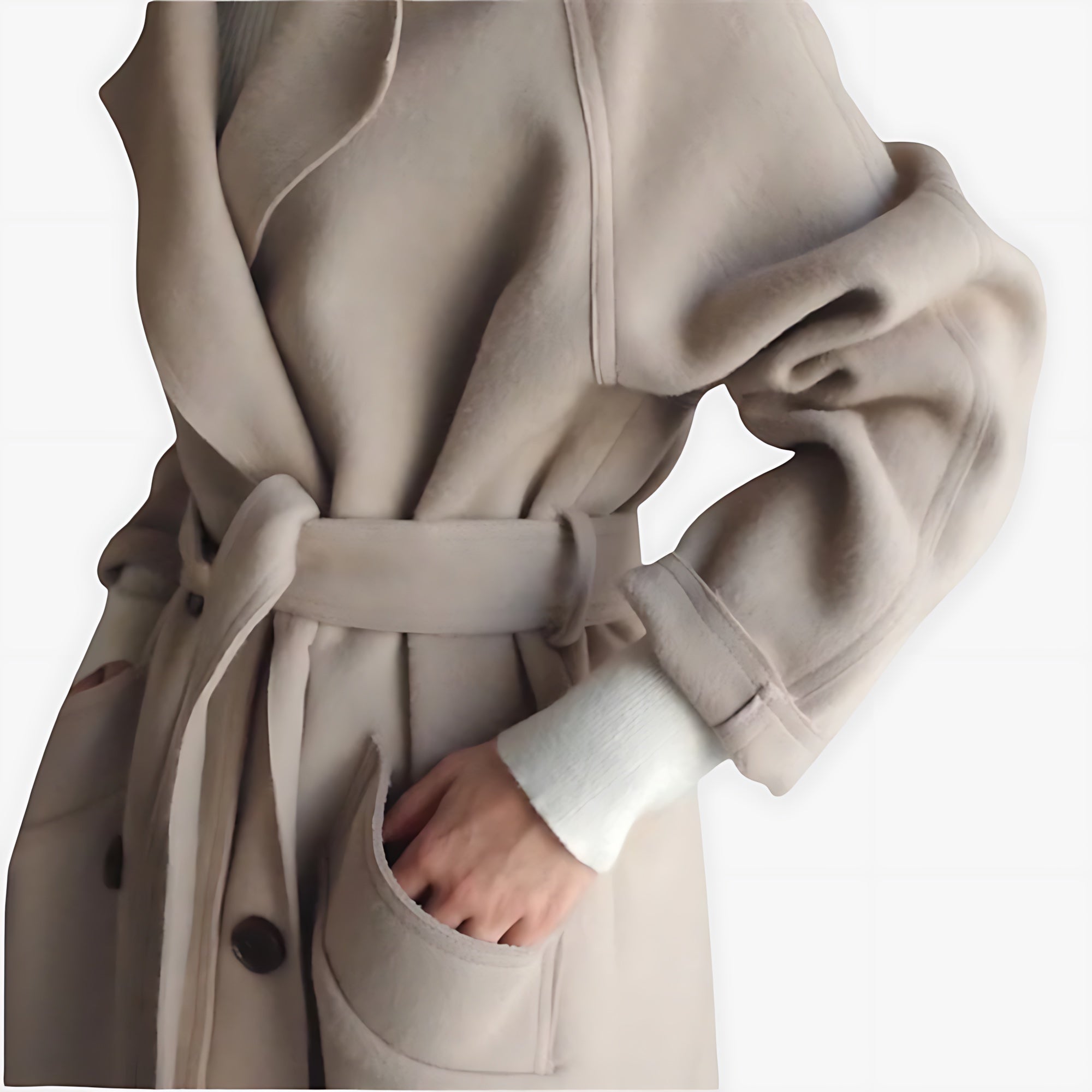 Florence – Wrap Longline Overcoat