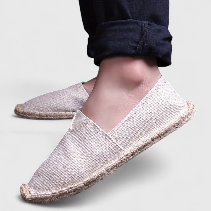 Zoe – Canvas Slip On Espadrille Flats