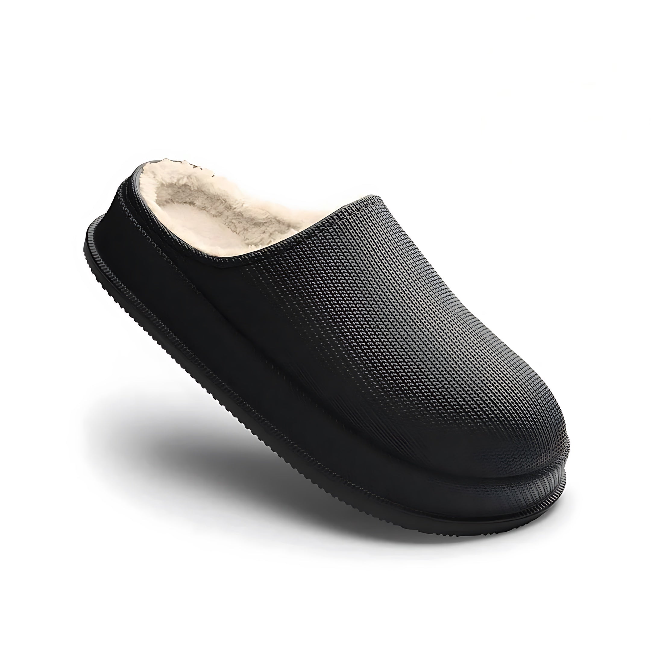 Freya – Faux Fur Lined Clog Slippers