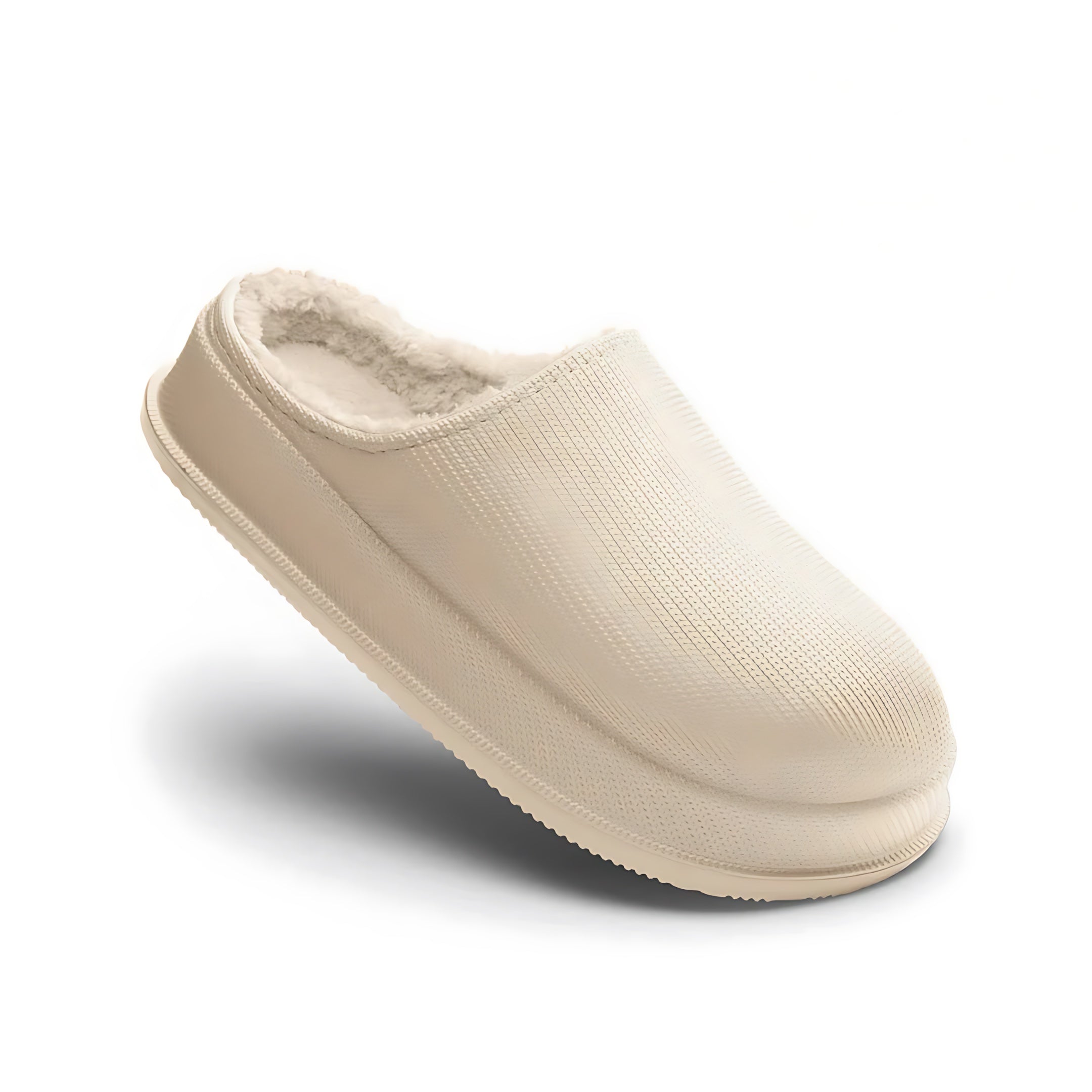 Freya – Faux Fur Lined Clog Slippers
