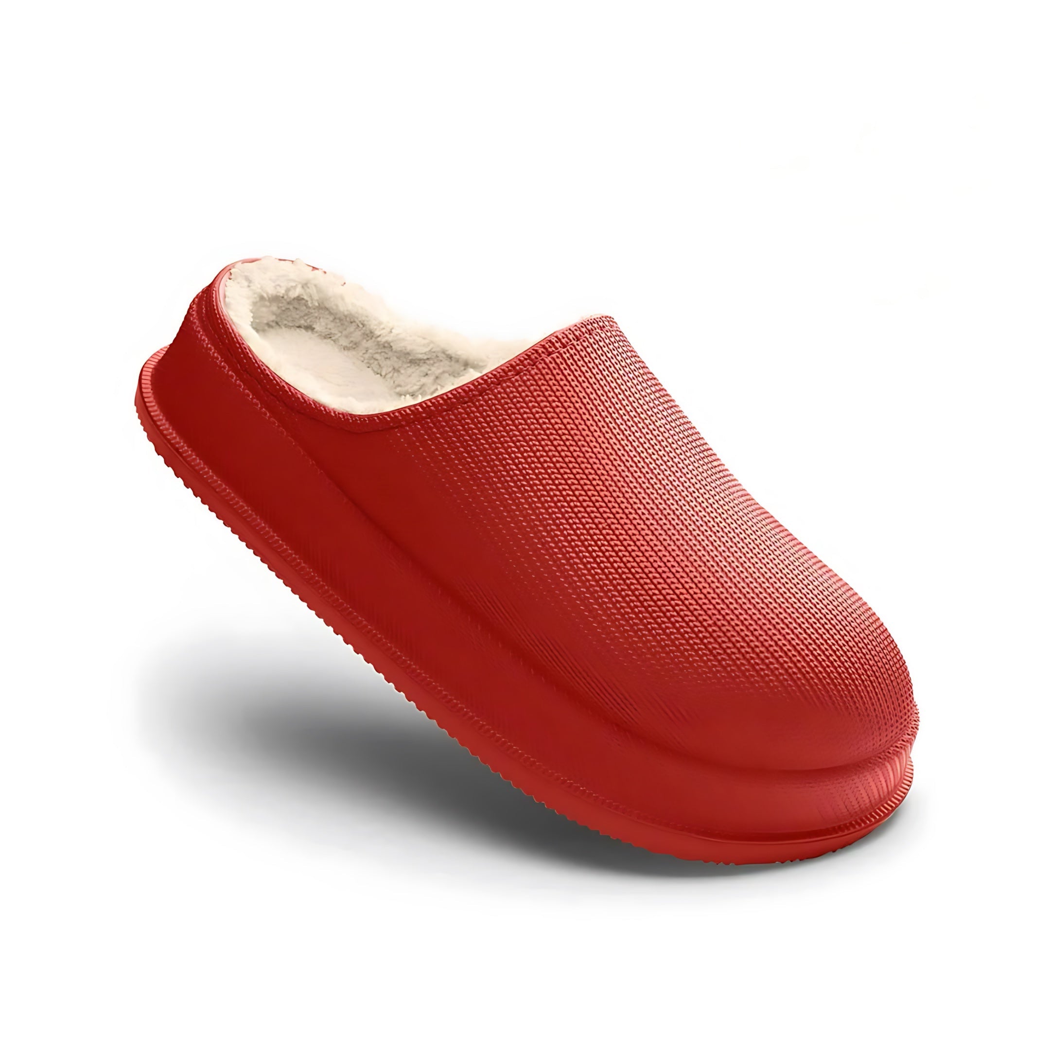 Freya – Faux Fur Lined Clog Slippers