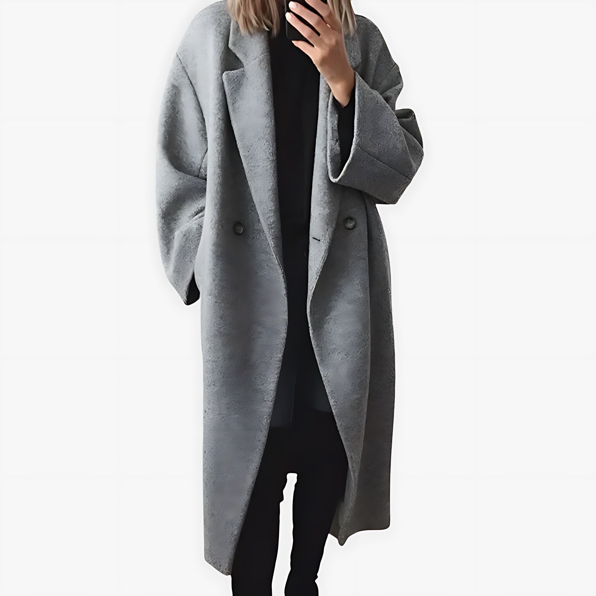 Gabriella – Oversized Longline Overcoat