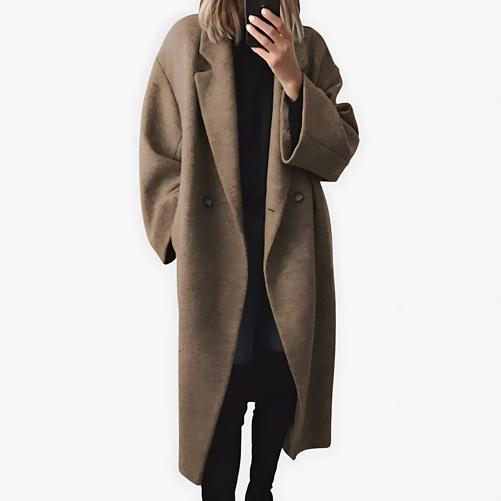Gabriella – Oversized Longline Overcoat