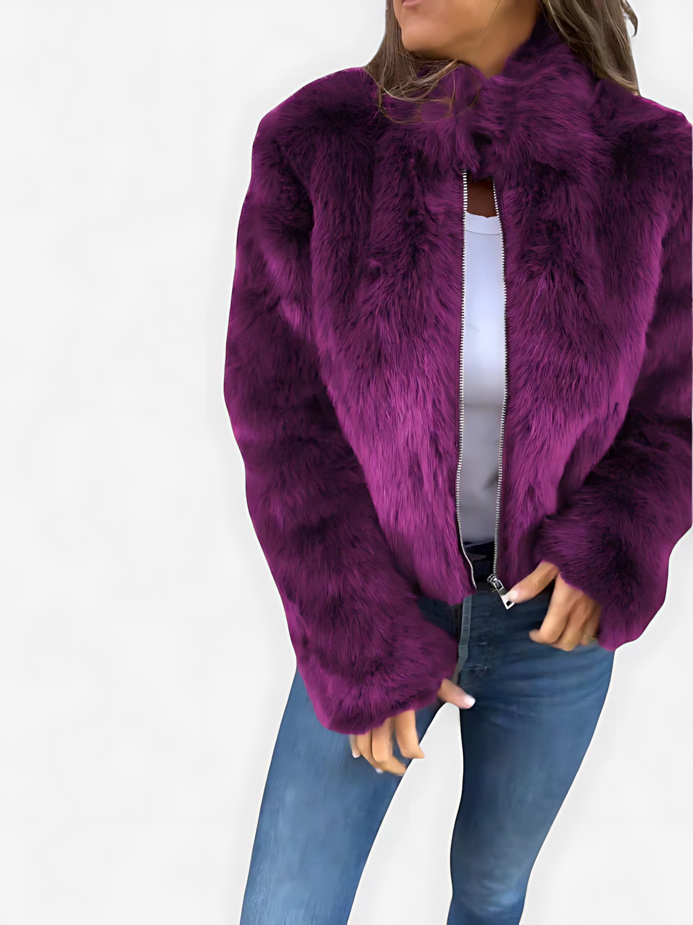 Gemma – Teddy Faux Fur Jacket