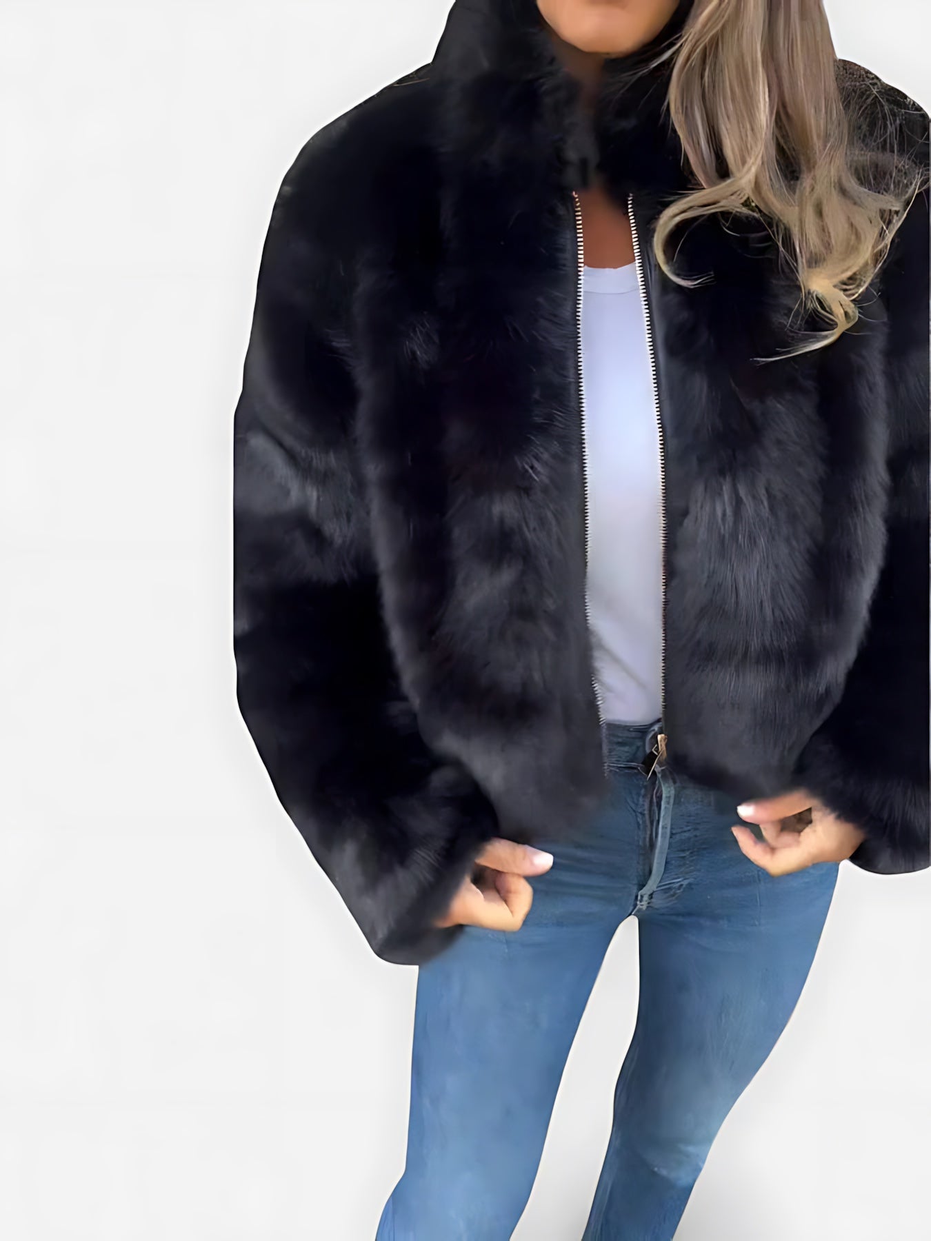 Gemma – Teddy Faux Fur Jacket