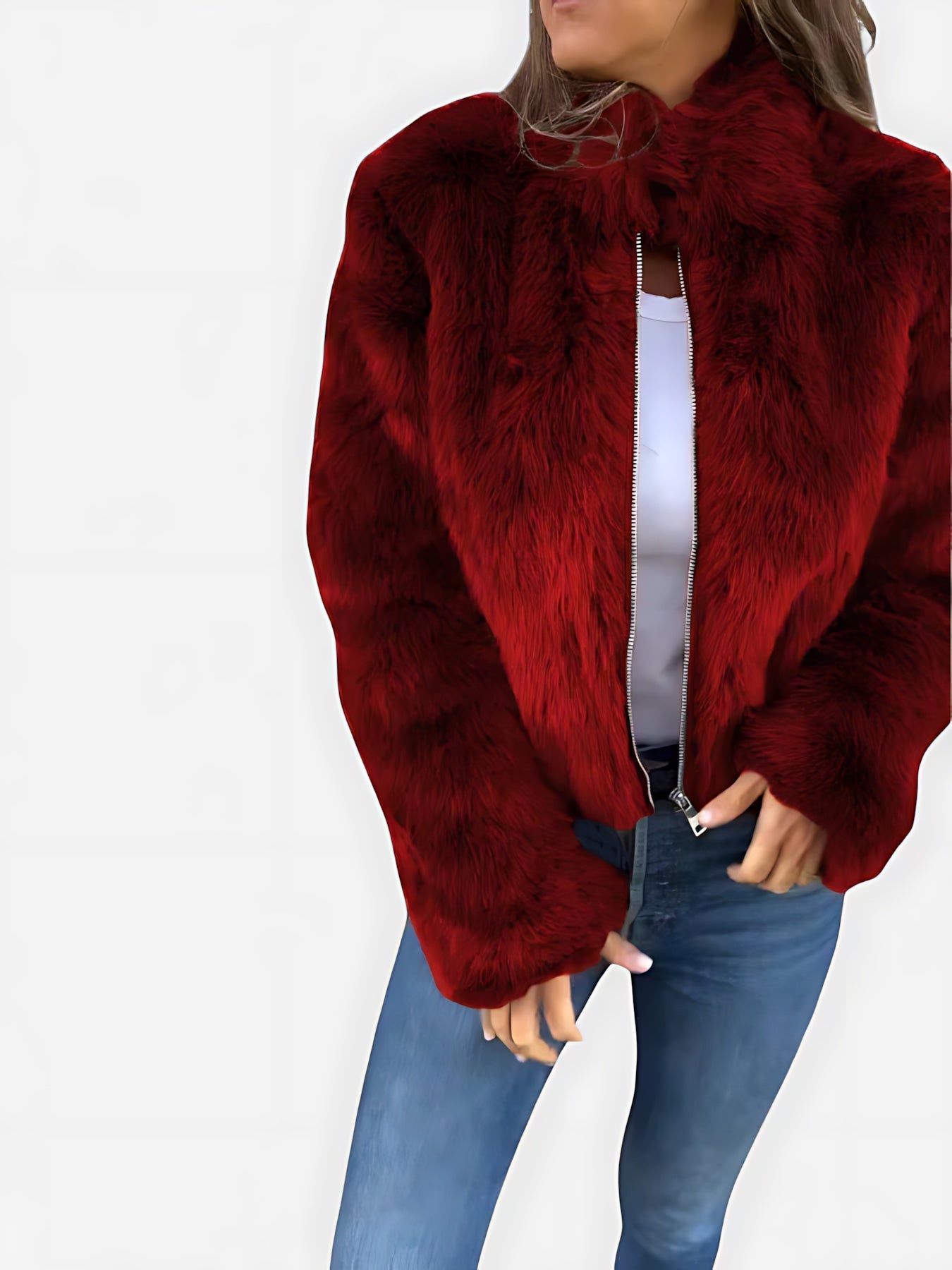 Gemma – Teddy Faux Fur Jacket