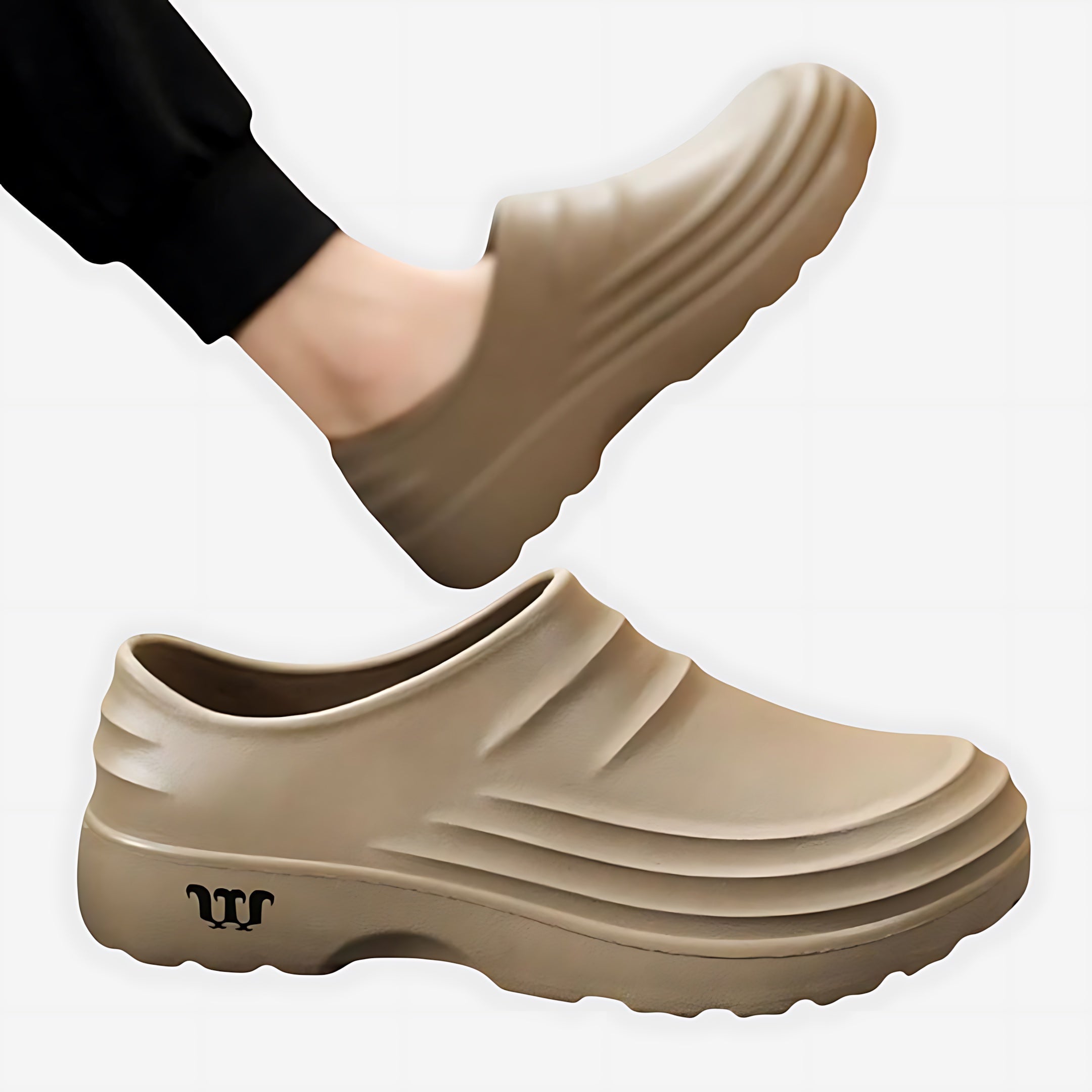 Genesis – Rubber Slip On Wedge Clogs