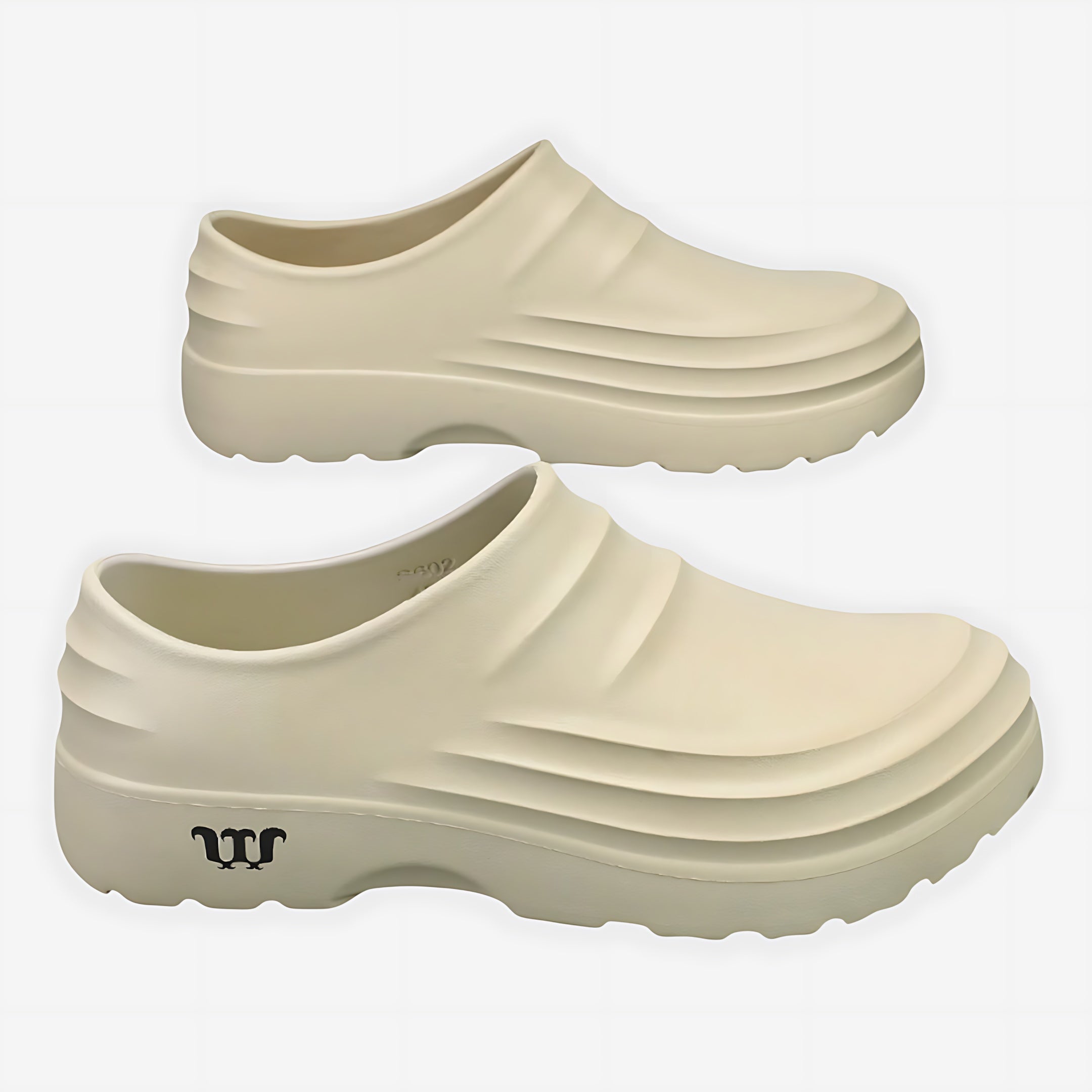 Genesis – Rubber Slip On Wedge Clogs