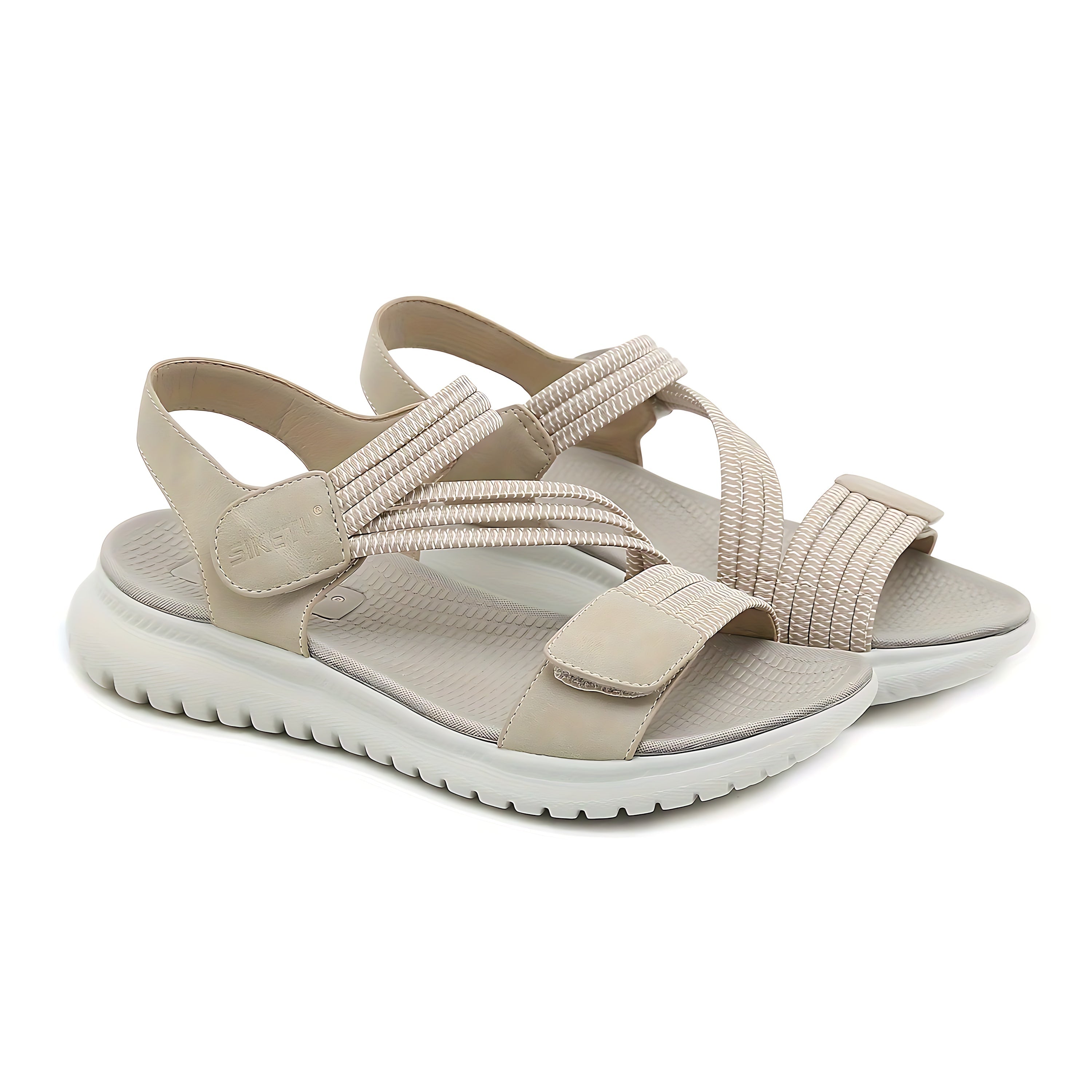 Georgia – Orthopedic Ankle Strap Low Wedge Sandals