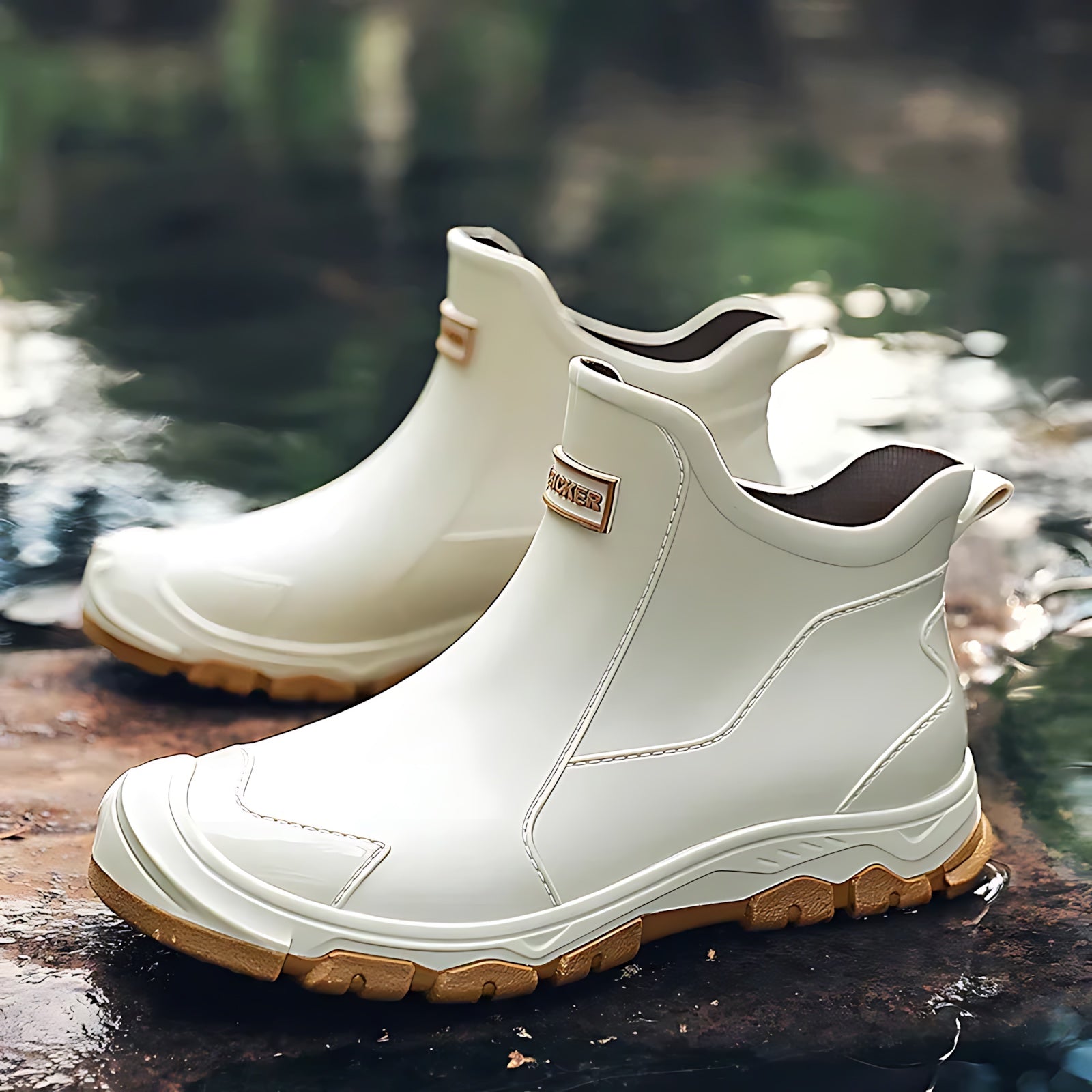 Georgia – Rubber Ankle Rain Boots