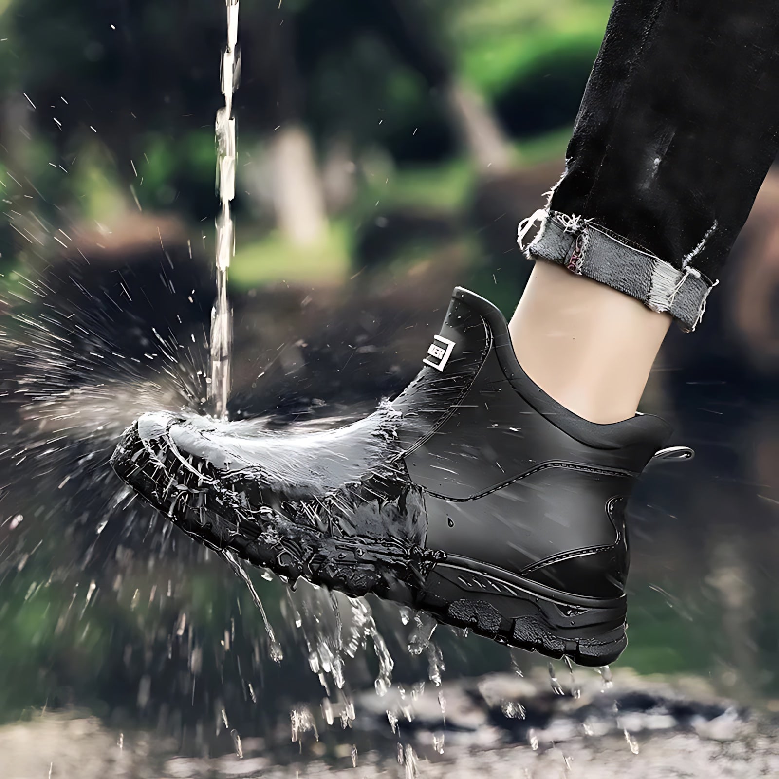 Georgia – Rubber Ankle Rain Boots