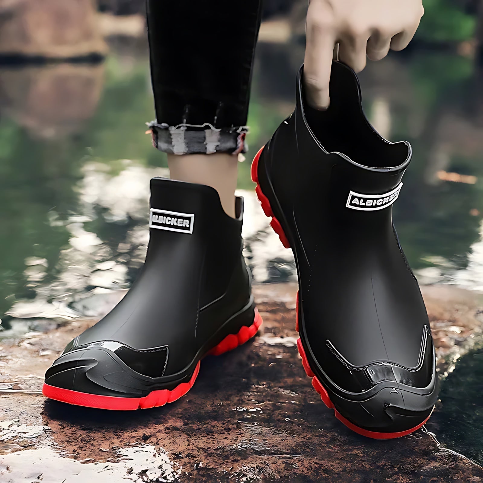 Georgia – Rubber Ankle Rain Boots